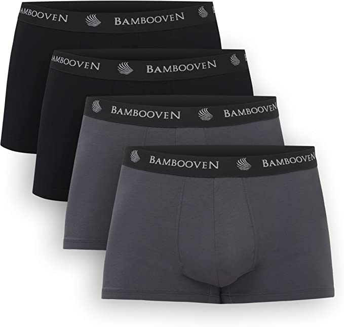 Men’s Bamboo Trunks with Pouch 4-Pack - Bambooven