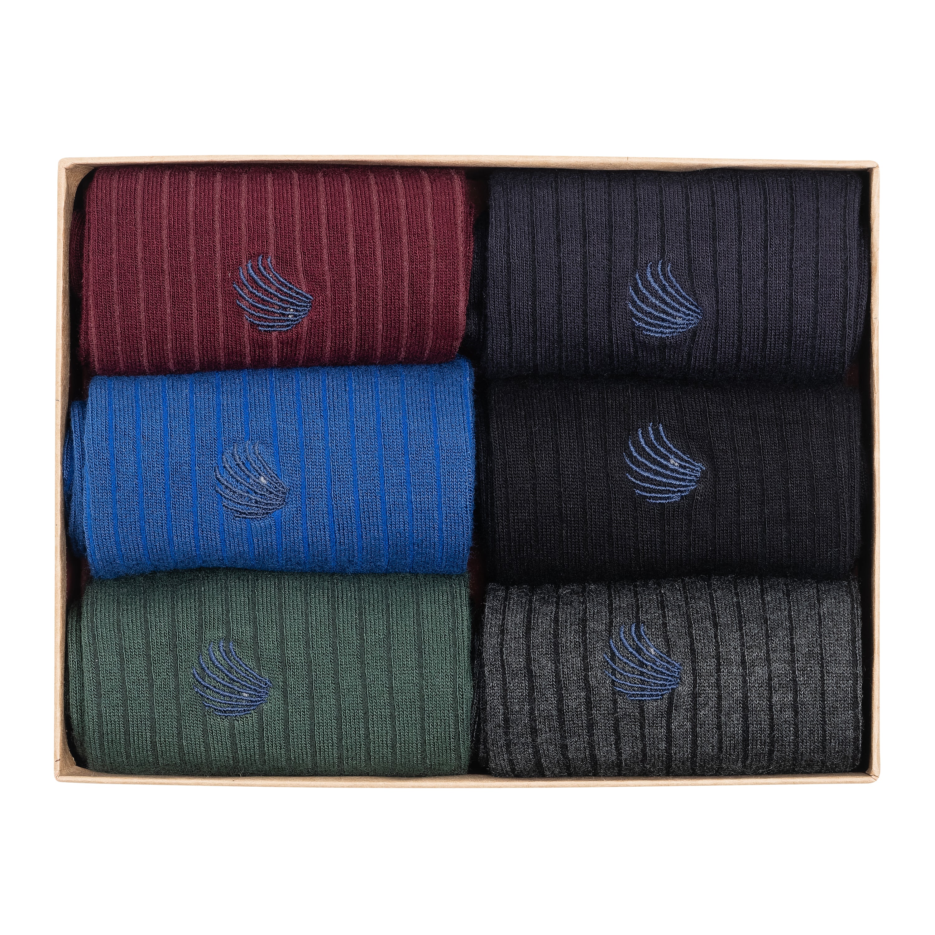 Men’s Bamboo Dress & Trouser Socks 6-Pack - 419 - Bambooven