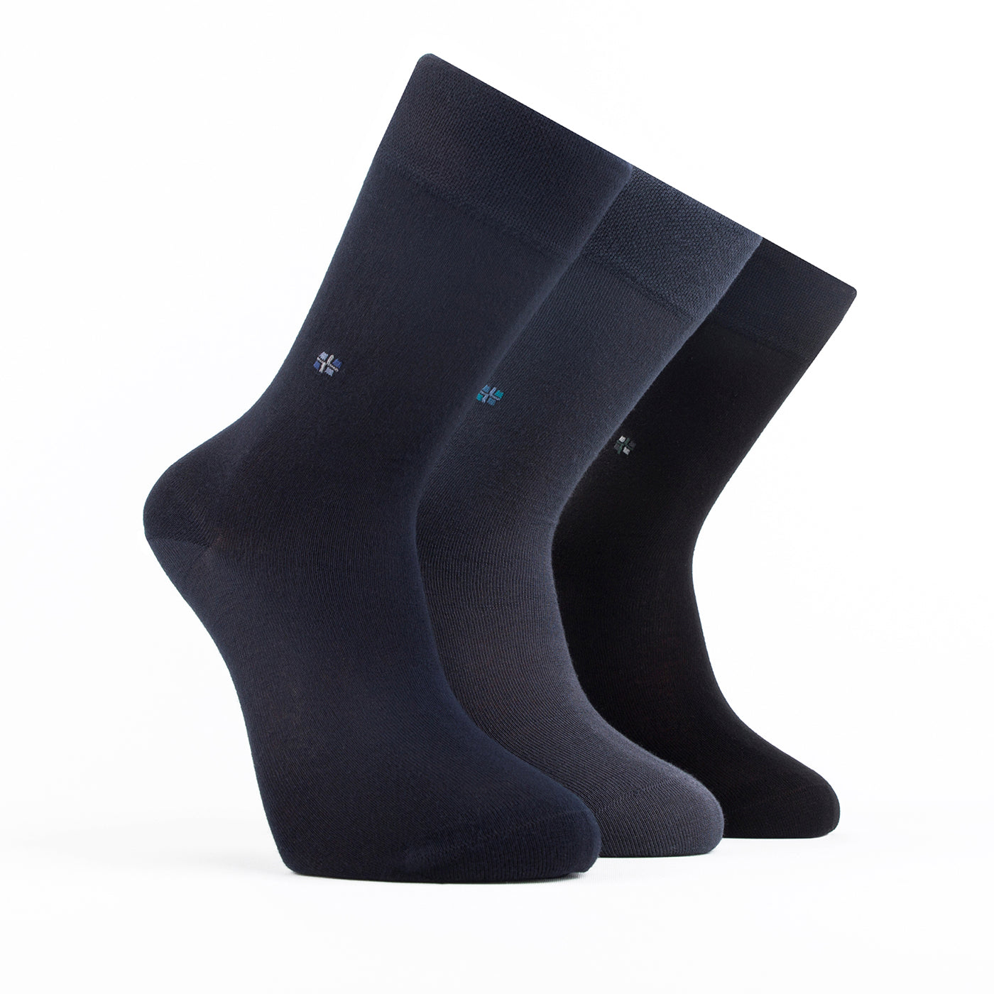 Lot de 3 paires de chaussettes légères en bambou pour homme - 509