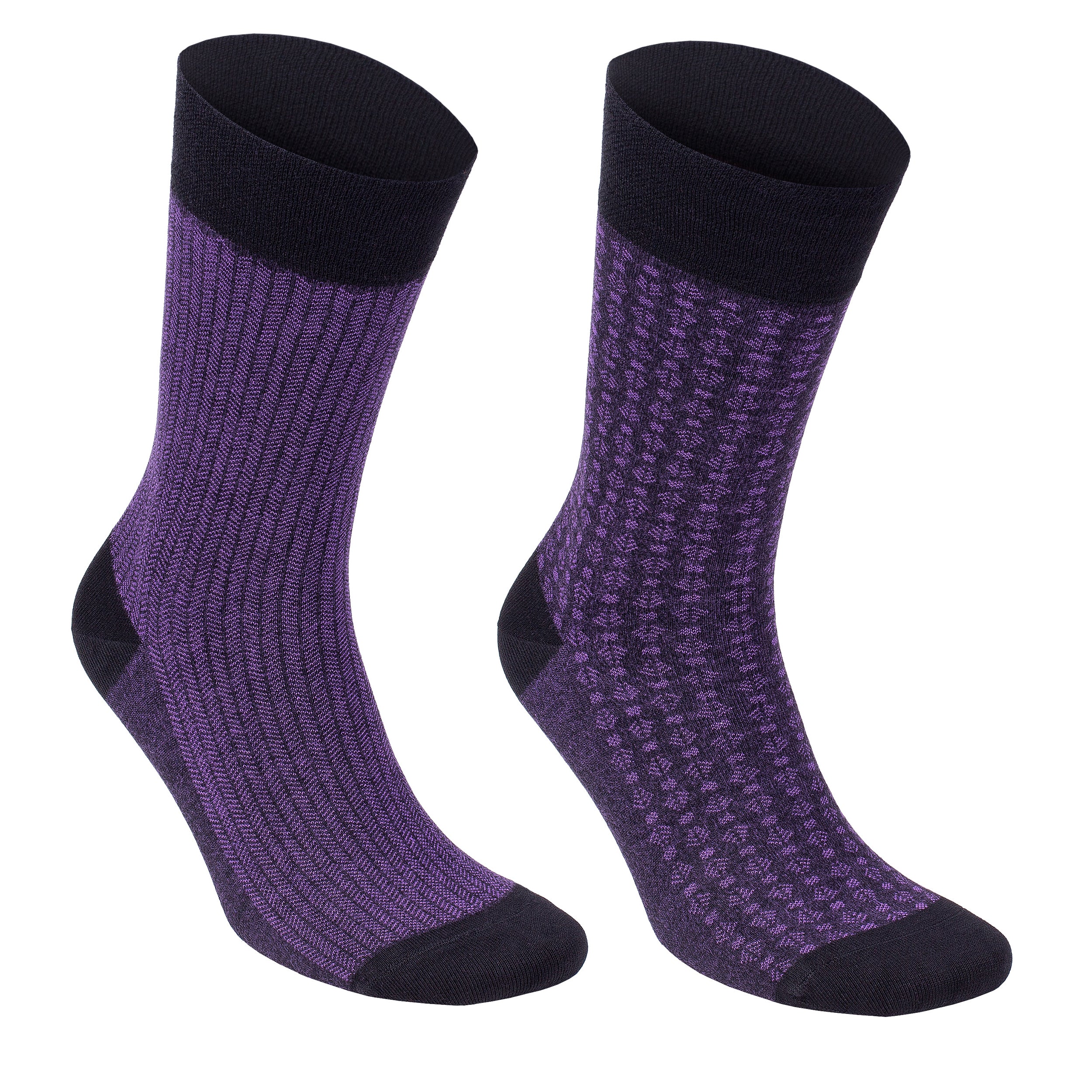 Lot de 6 paires de chaussettes en bambou pour homme - 623
