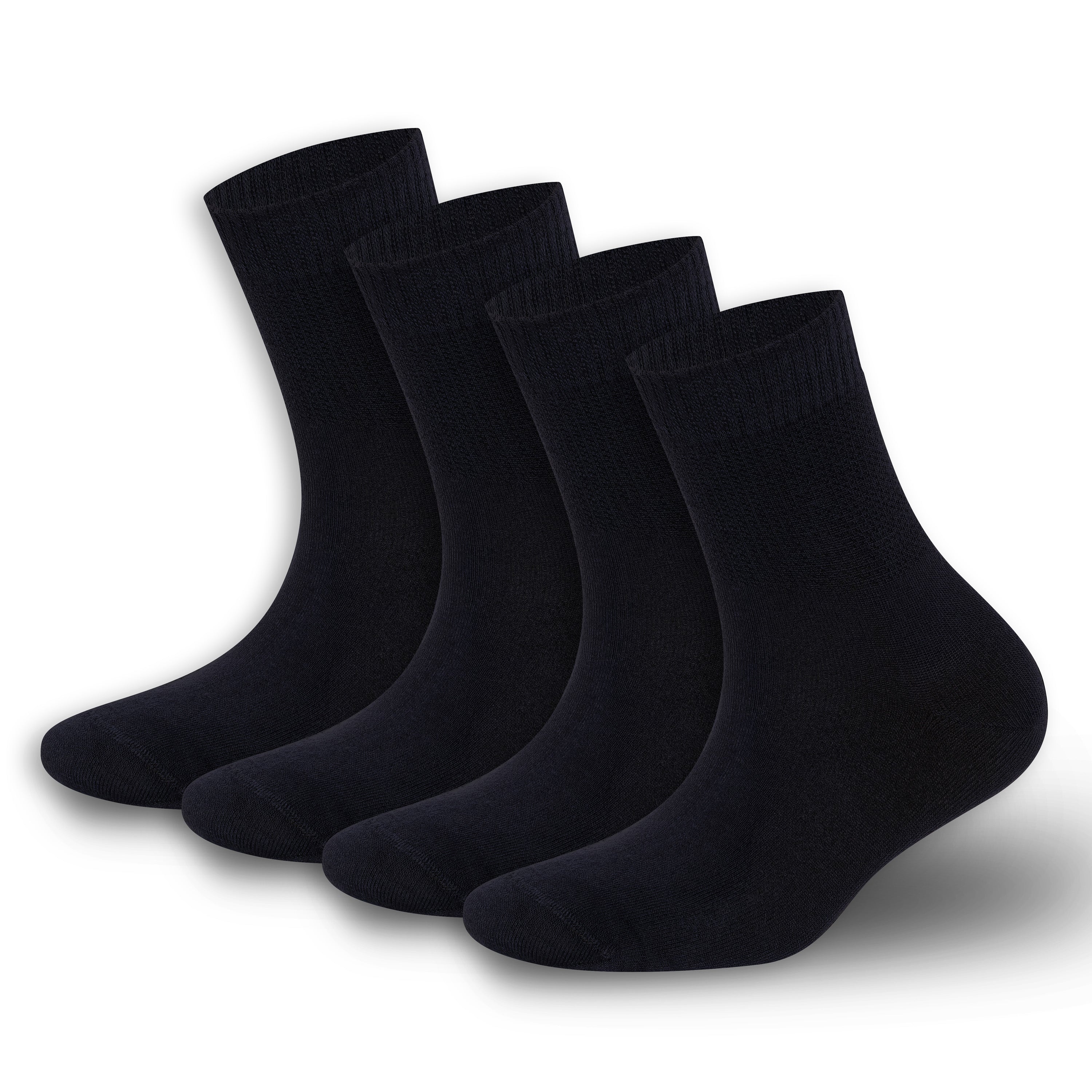 Men’s & Women’s Bamboo Diabetic Ankle Socks 4-Pack - Bambooven