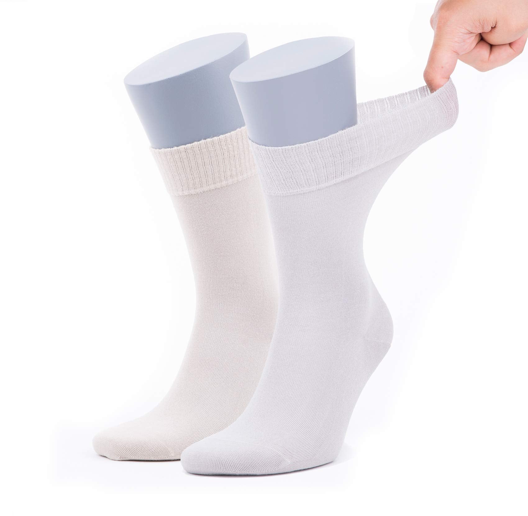 Men’s Bamboo Diabetic Socks 2-Pack - Ultra Thin - Bambooven