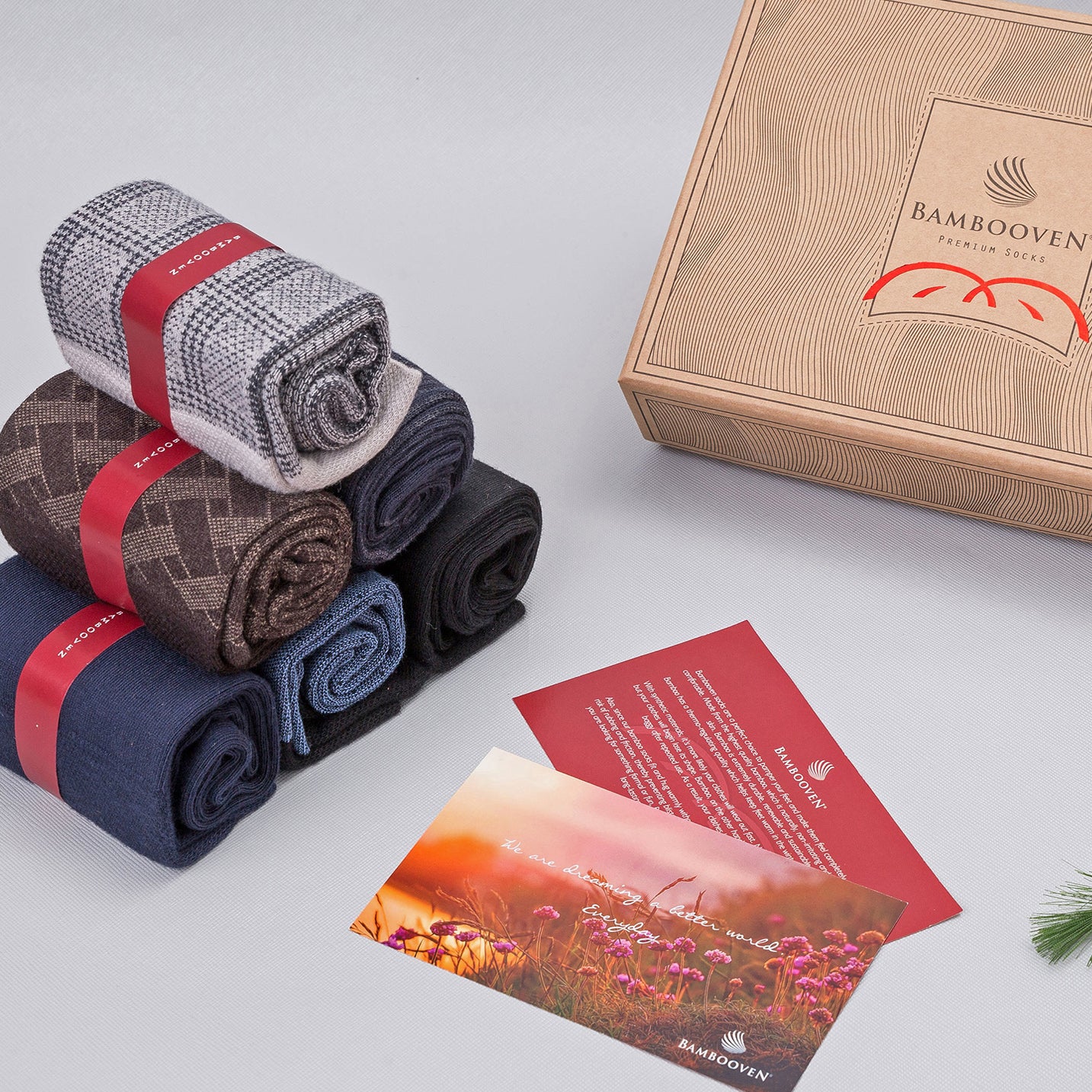 Men’s Bamboo Dress & Trouser Socks 6-Pack - 595 - Bambooven