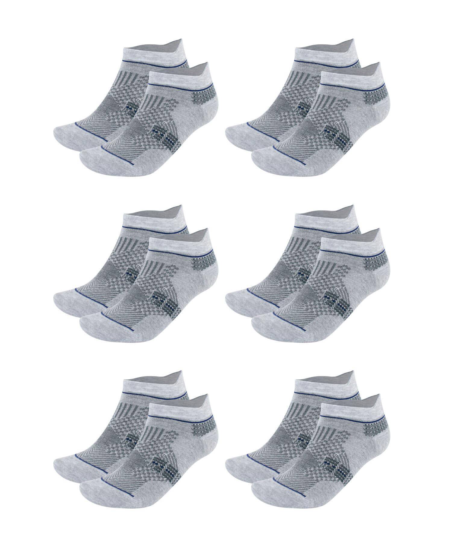 Men's & Women's Bamboo Ankle Socks 6-Pack - Bambooven