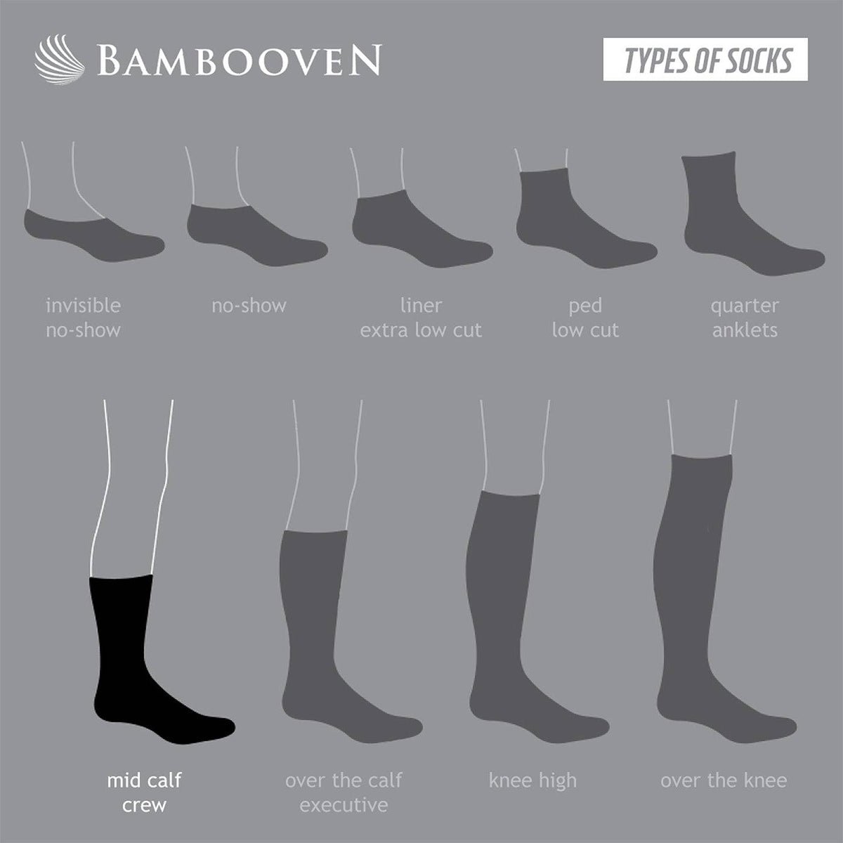 Men’s Bamboo Lightweight Dress Socks 8-Pack Gift Box, Navy, Taupe & Cream