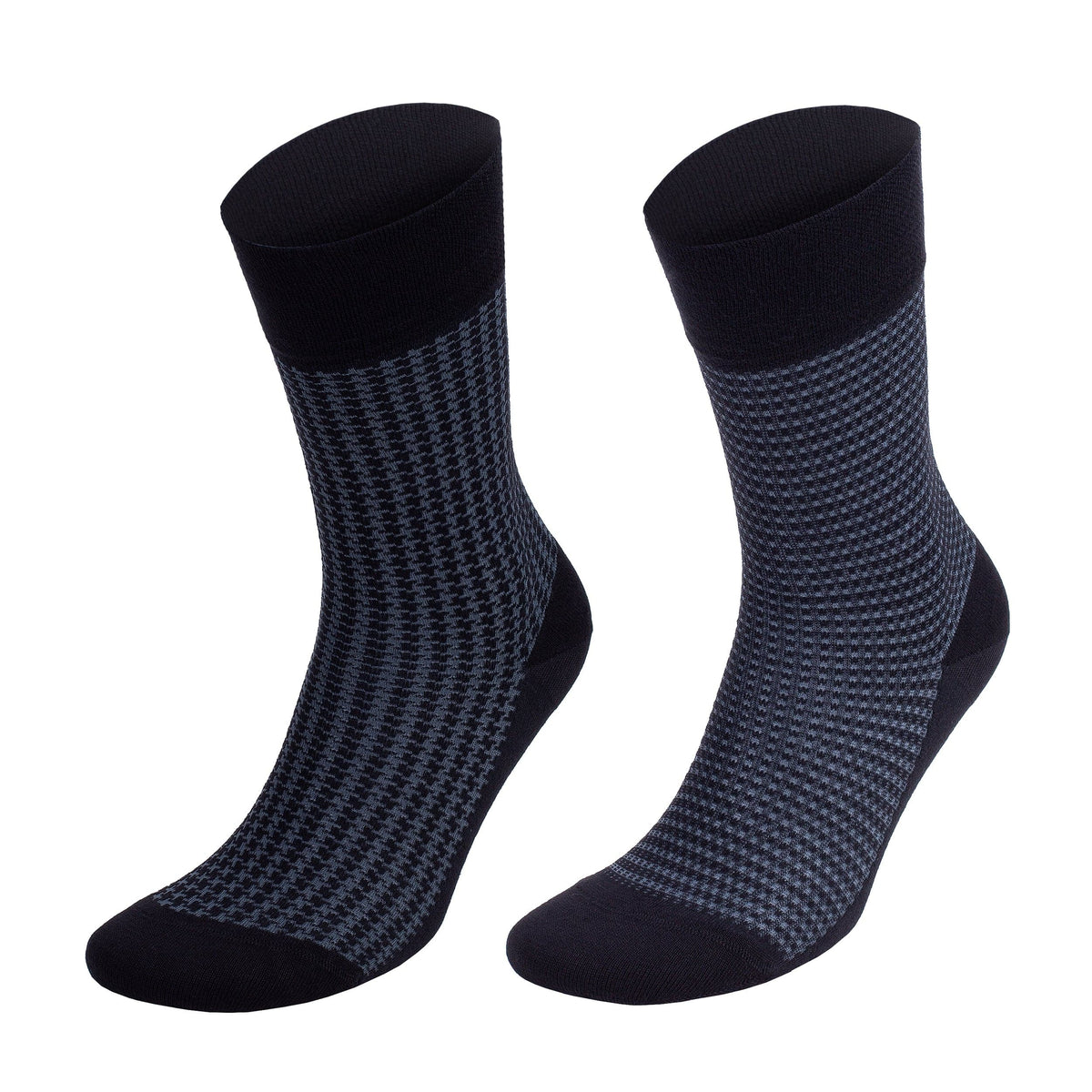 Men’s Bamboo Lightweight Dress Socks 8-Pack Gift Box, Navy, Taupe & Cream