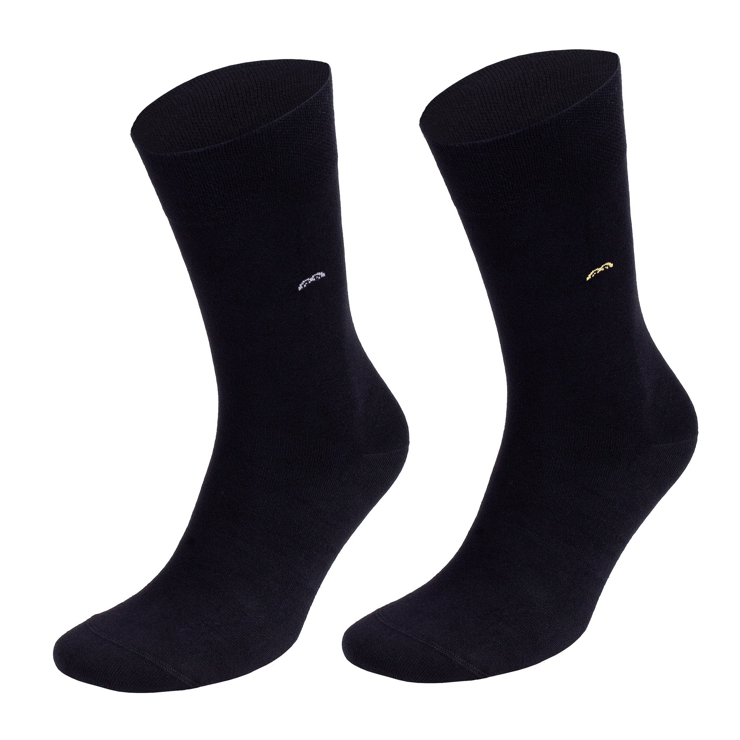 Men’s Bamboo Dress & Trouser Socks 'Black" 8-Pack - 633 - Bambooven