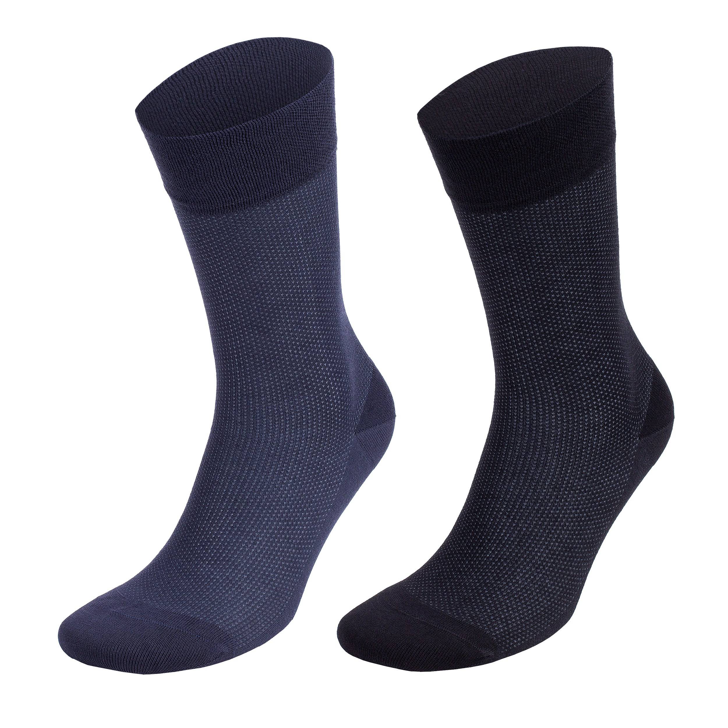 Bambooven Men’s Lightweight Dress & Trouser Socks – (8 Pack) 621 - Bambooven