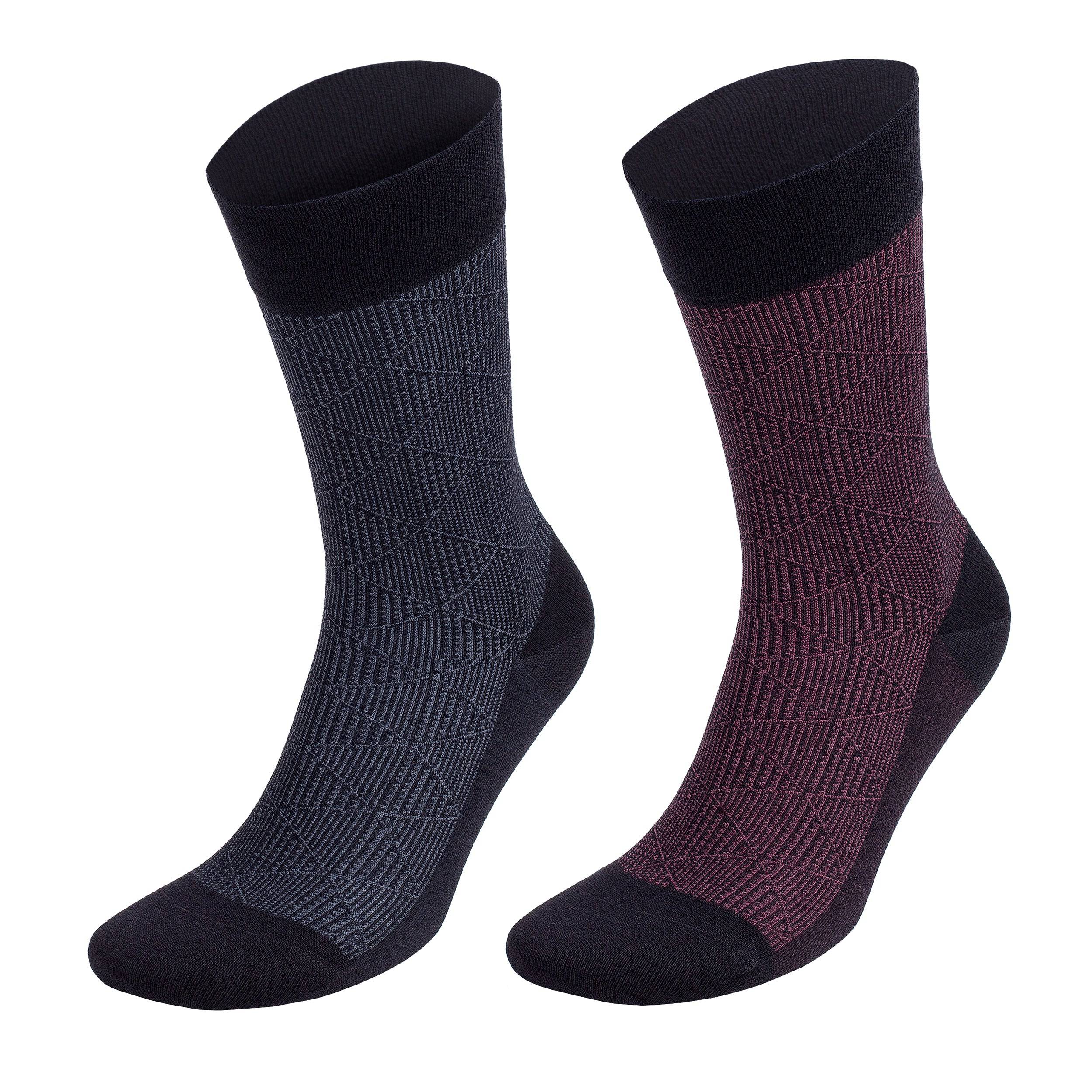 Bambooven Men’s Lightweight Dress & Trouser Socks – (8 Pack) 621 - Bambooven