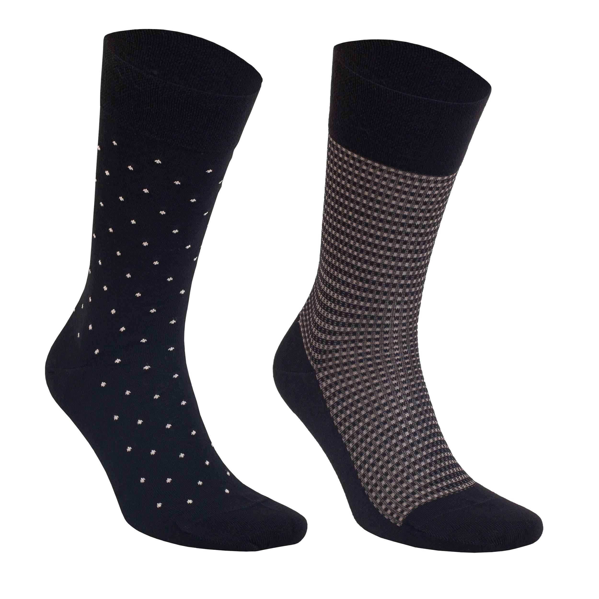 Men’s Bamboo Lightweight Dress & Trouser Socks - (8 Pack) 636 - Bambooven