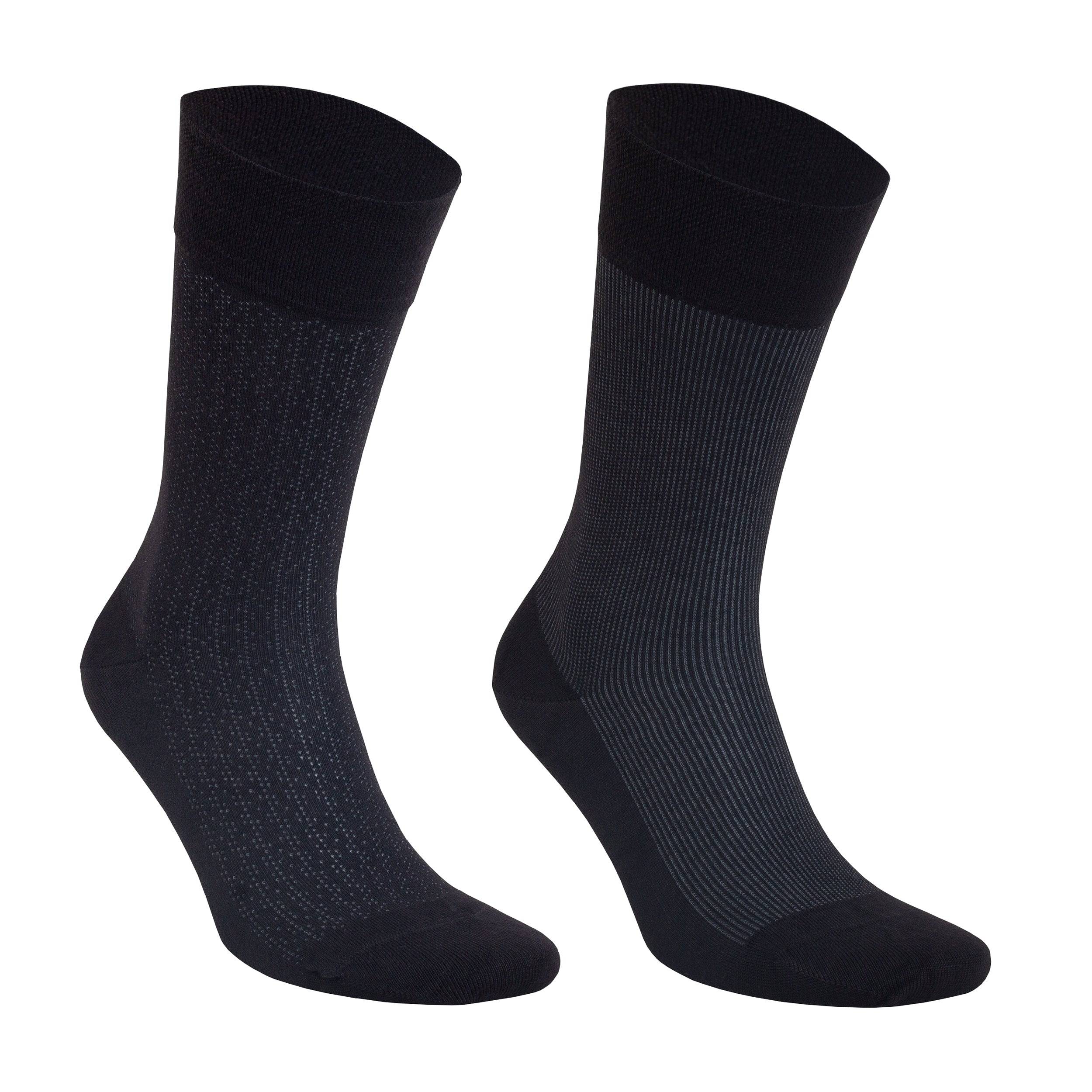 Men’s Bamboo Lightweight Dress & Trouser Socks - (8 Pack) 636 - Bambooven