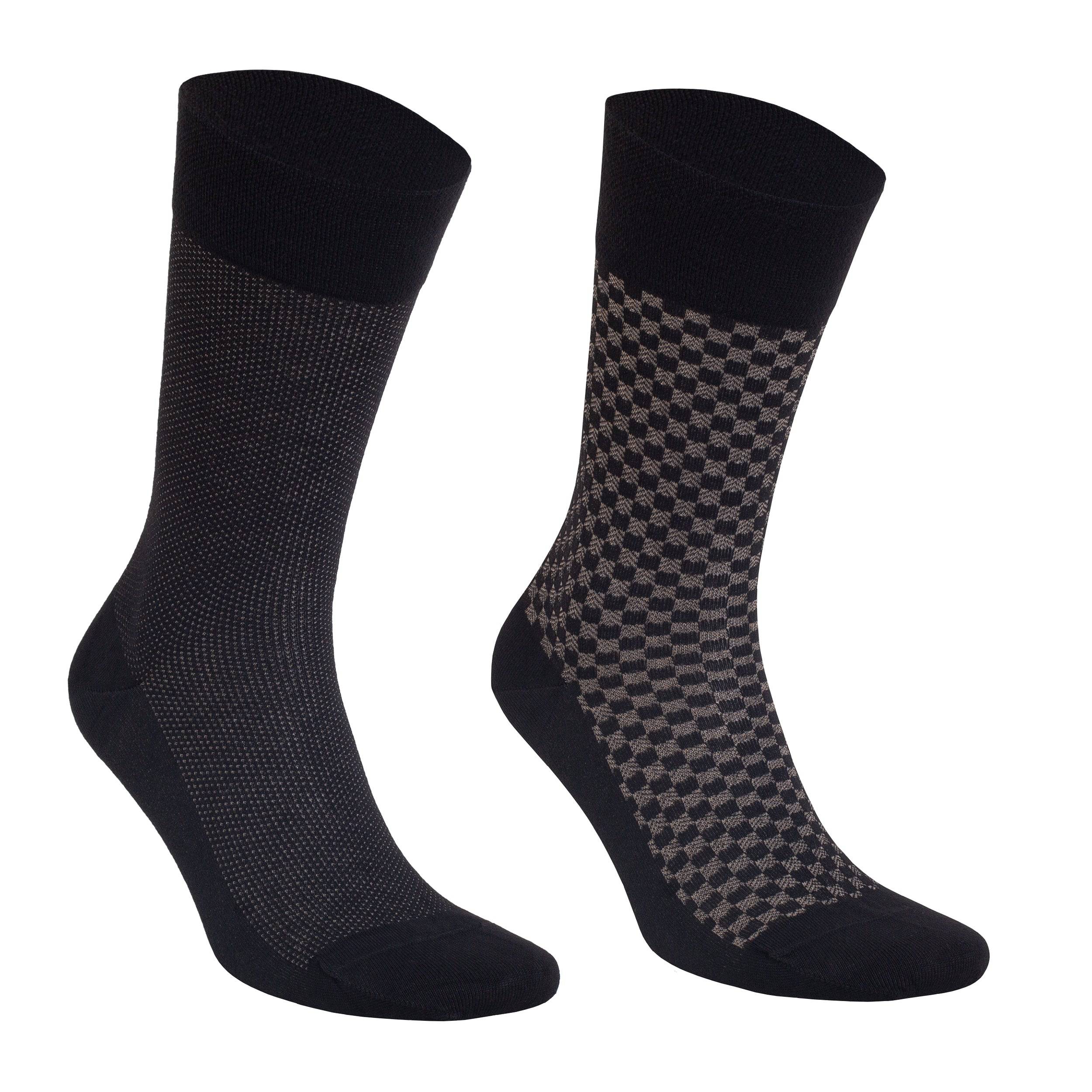 Men’s Bamboo Lightweight Dress & Trouser Socks - (8 Pack) 636 - Bambooven