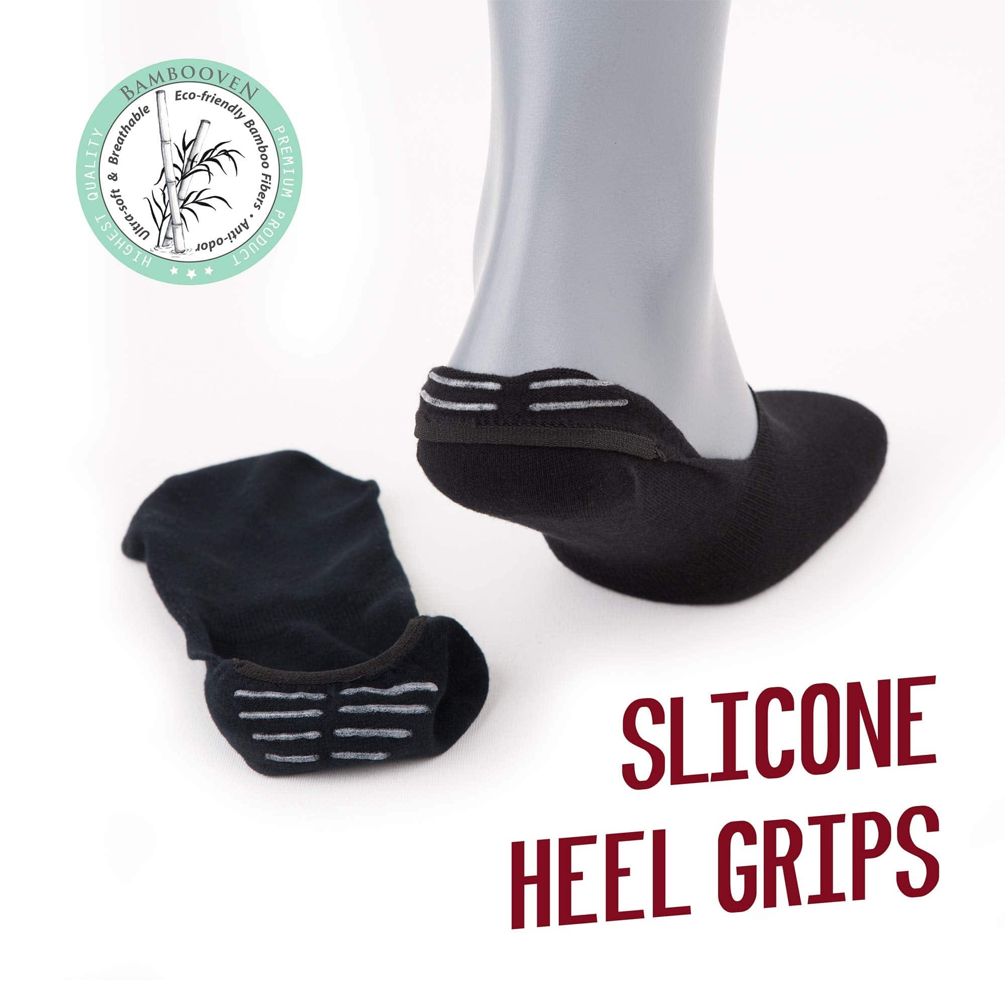 Men’s Bamboo No-Show Socks 6-Pack - Bambooven