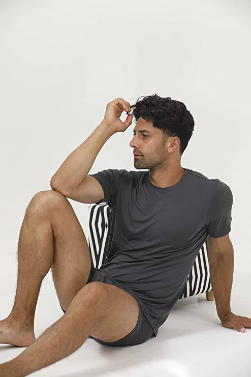 Men's Bamboo Crew Neck Undershirts (3-Pack) - Bambooven