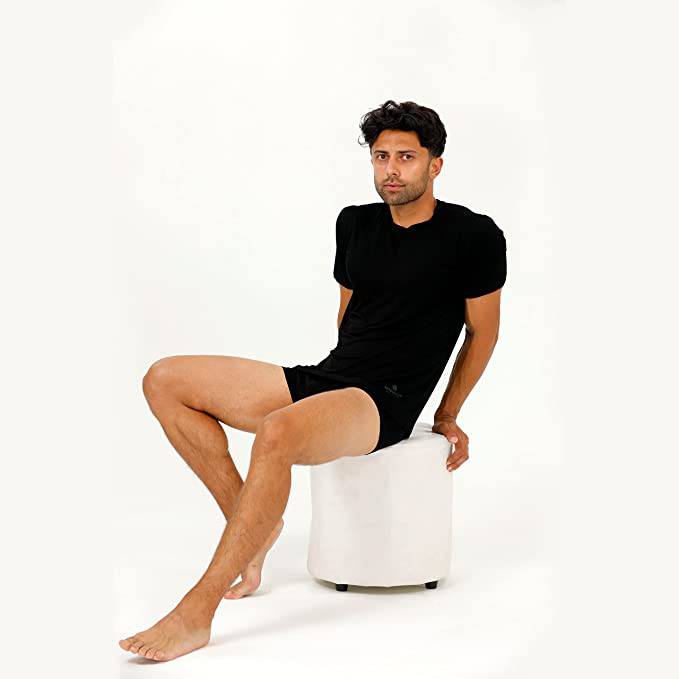 Men's Bamboo Crew Neck Undershirts (3-Pack) - Bambooven