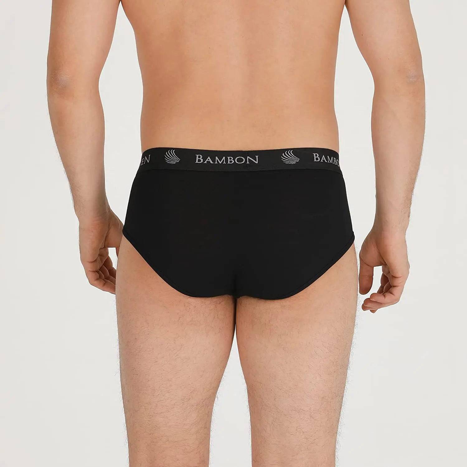 Men's Bamboo Briefs with Pouch 4-Pack - Bambooven