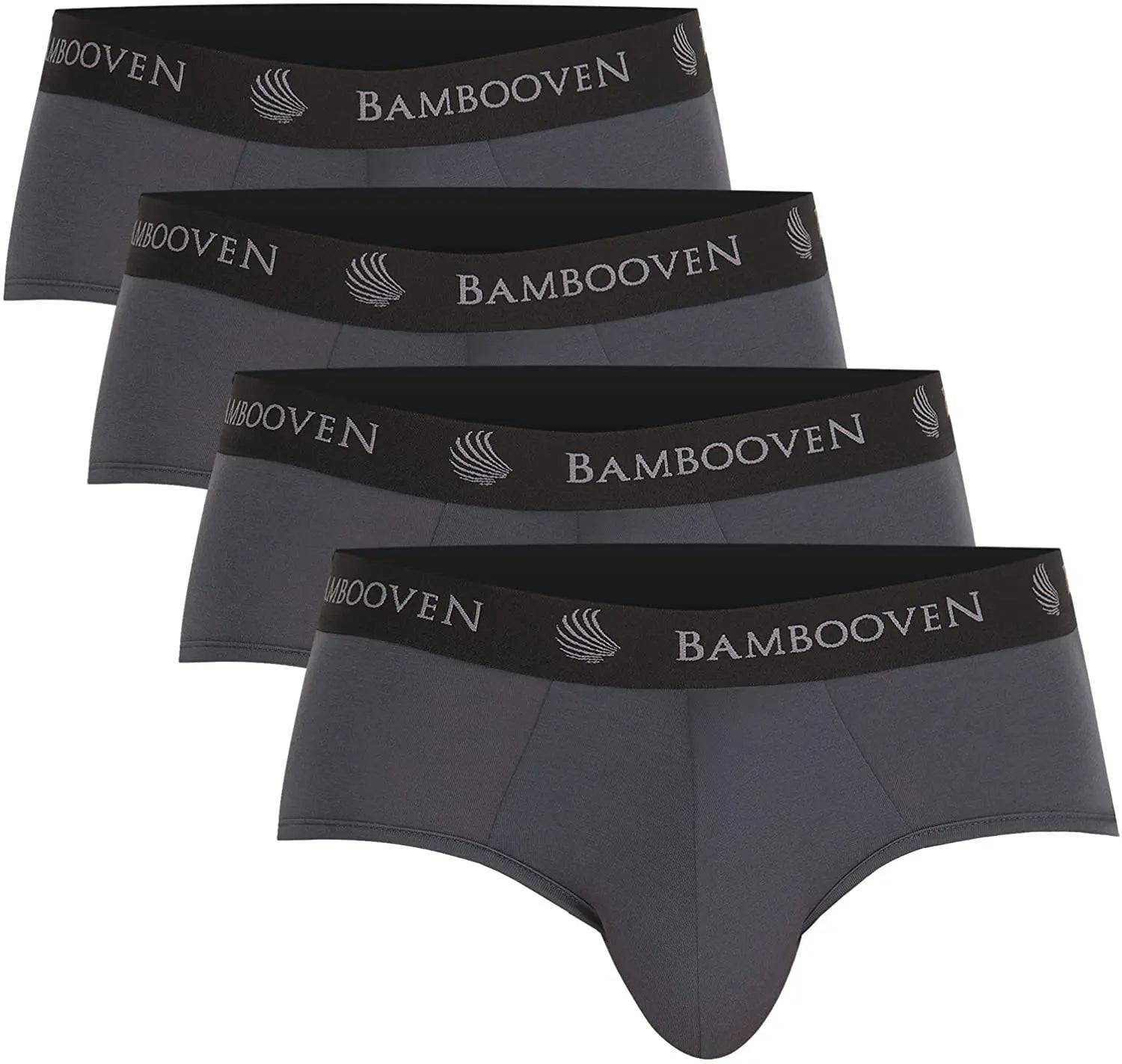 Men's Bamboo Briefs with Pouch 4-Pack - Bambooven