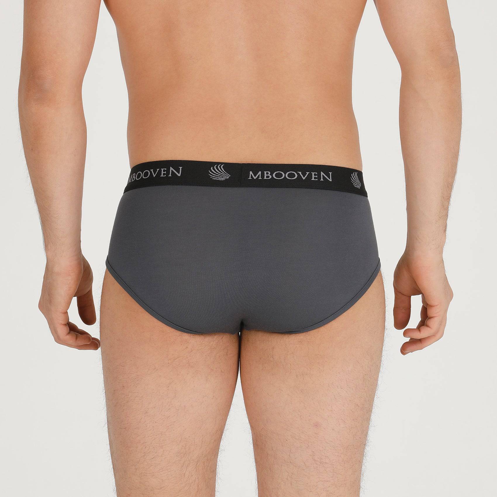 Men's Bamboo Briefs with Pouch 4-Pack - Bambooven