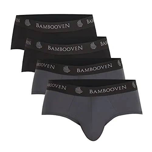Men's Bamboo Briefs with Pouch 4-Pack - Bambooven