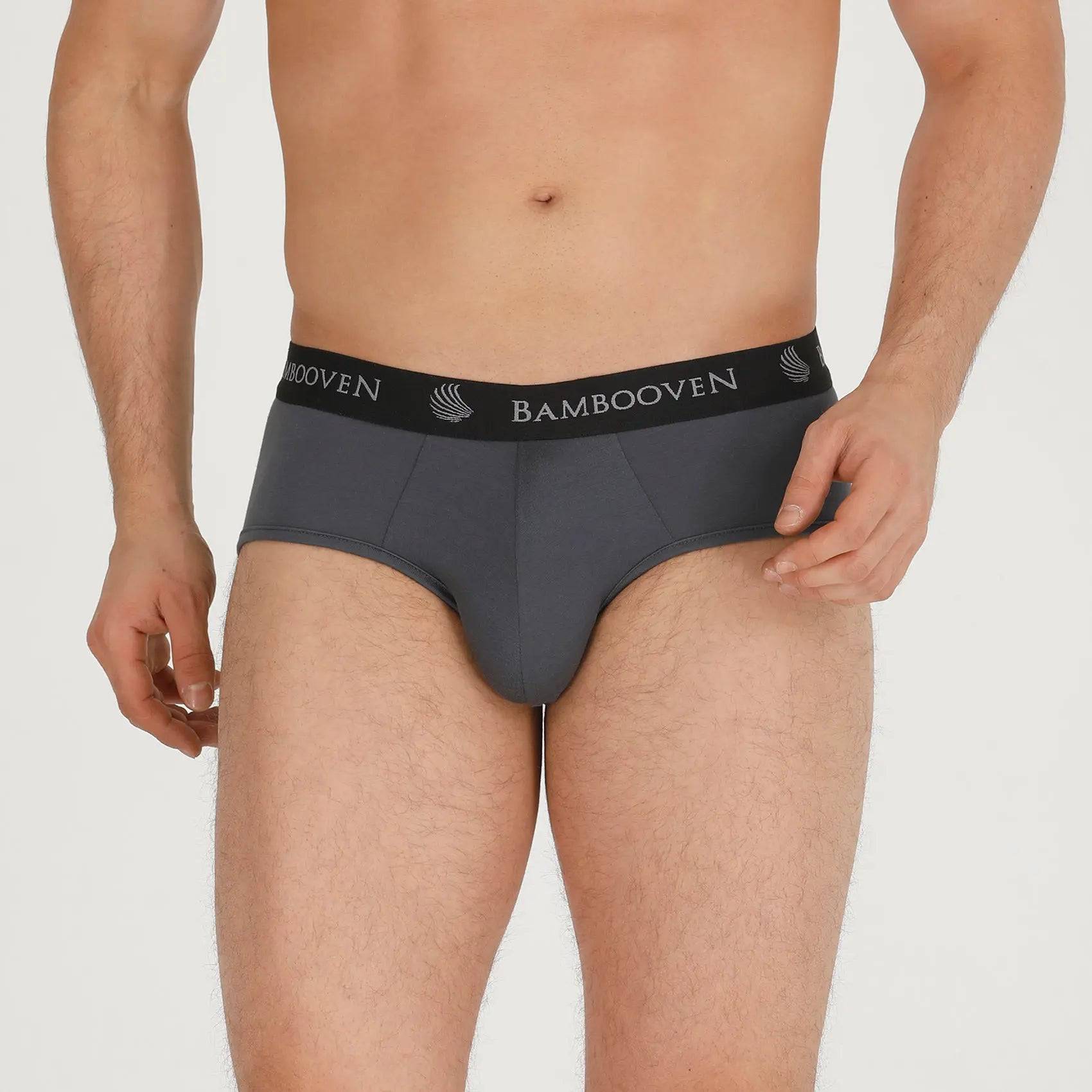 Men's Bamboo Briefs with Pouch 4-Pack - Bambooven