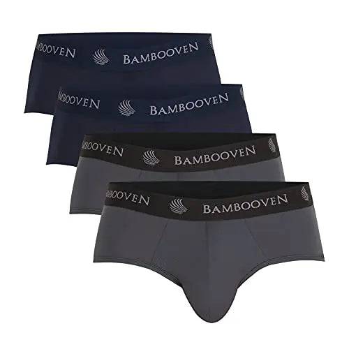 Men's Bamboo Briefs with Pouch 4-Pack - Bambooven
