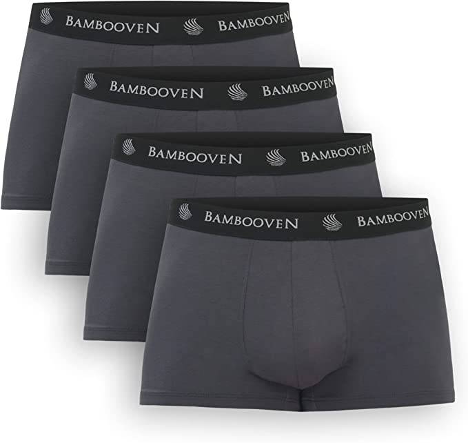 Men’s Bamboo Trunks with Pouch 4-Pack - Bambooven