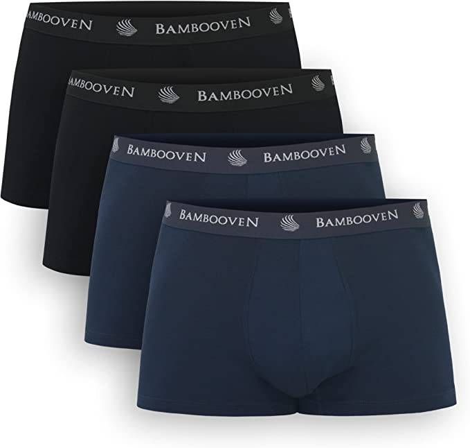 Men’s Bamboo Trunks with Pouch 4-Pack - Bambooven