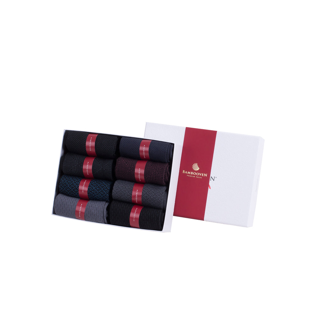 Quality Stylish socks are the best choice of stylish gifts for him for a formal business suit.