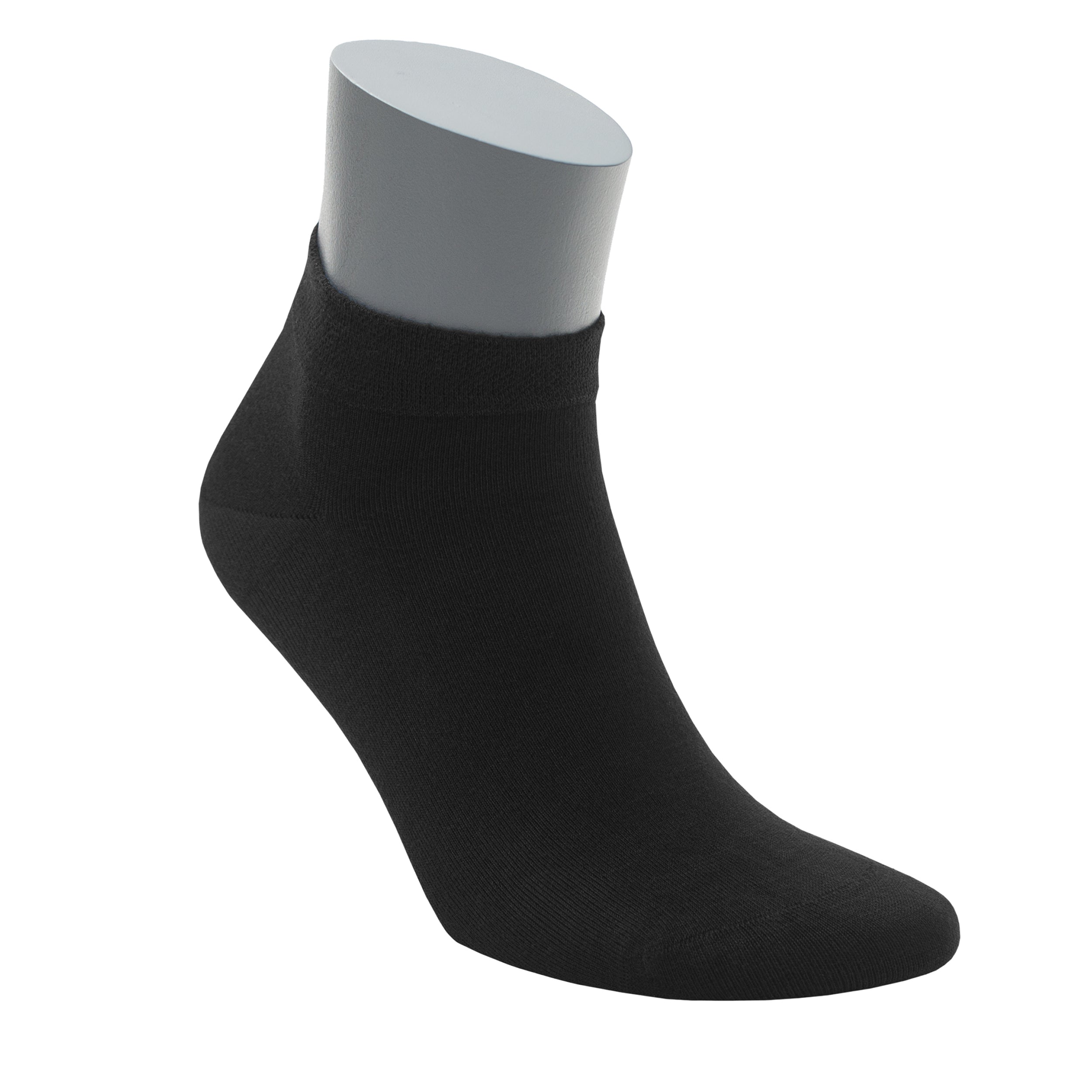 Chaussettes décontractées pour homme Bambooven – Bambou de qualité supérieure, ultra douces, sans odeur et respirantes, chaussettes basses, chaussettes de sport, fibres de bambou de luxe (lot de 6) 573