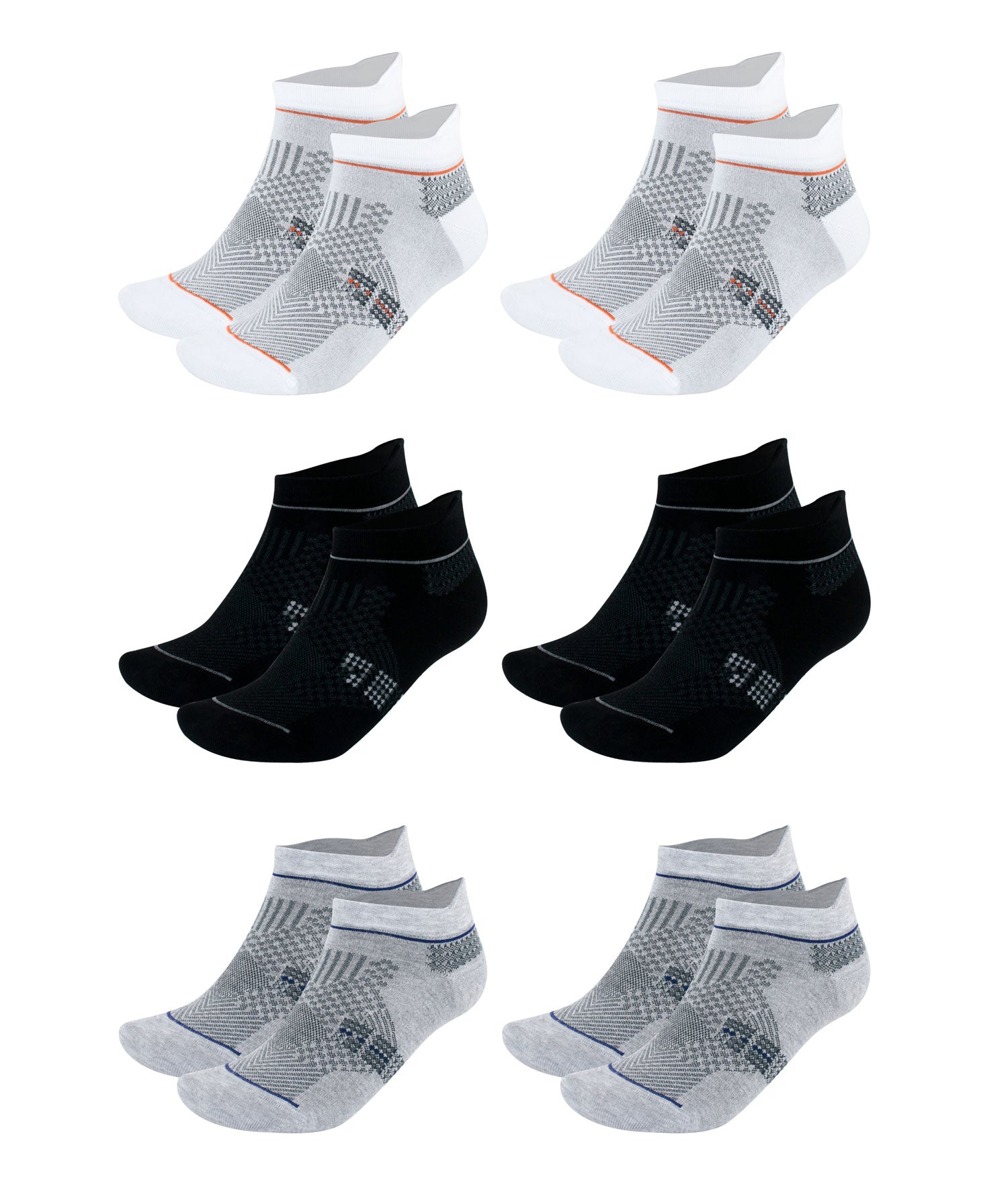 BAMBOOVEN Men & Women Casual Ankle Socks – Premium Bamboo, Super Soft, Odor Free and Breathable, Ankle Socks, Low-Cut Socks, Sneaker Socks, Luxury Bamboo Fibers(6 or 12 Pack) - Bambooven