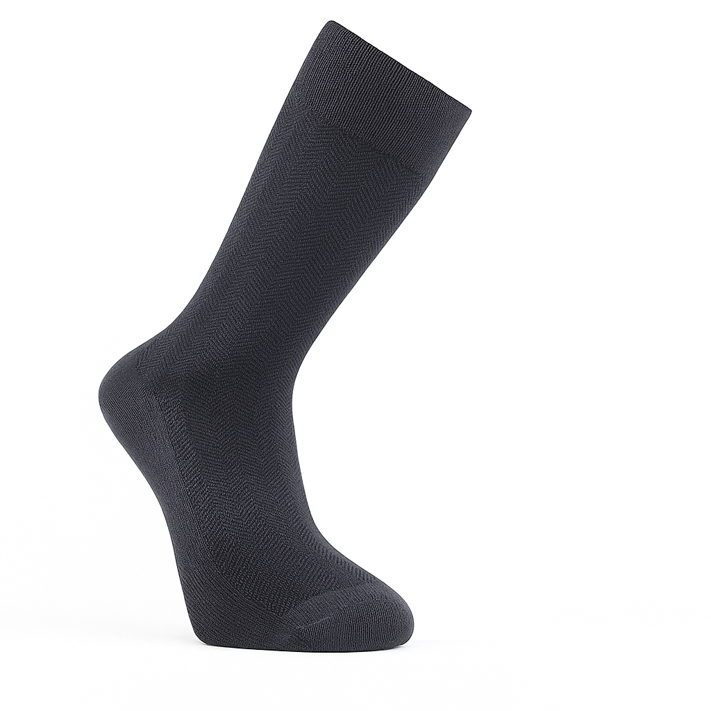 Chaussettes pour homme Bambooven – Ultra douces, en bambou de qualité supérieure, sans odeur et respirantes, chaussettes mi-mollet, chaussettes mi-mollet, fibres de bambou de luxe (lot de 3) - 406