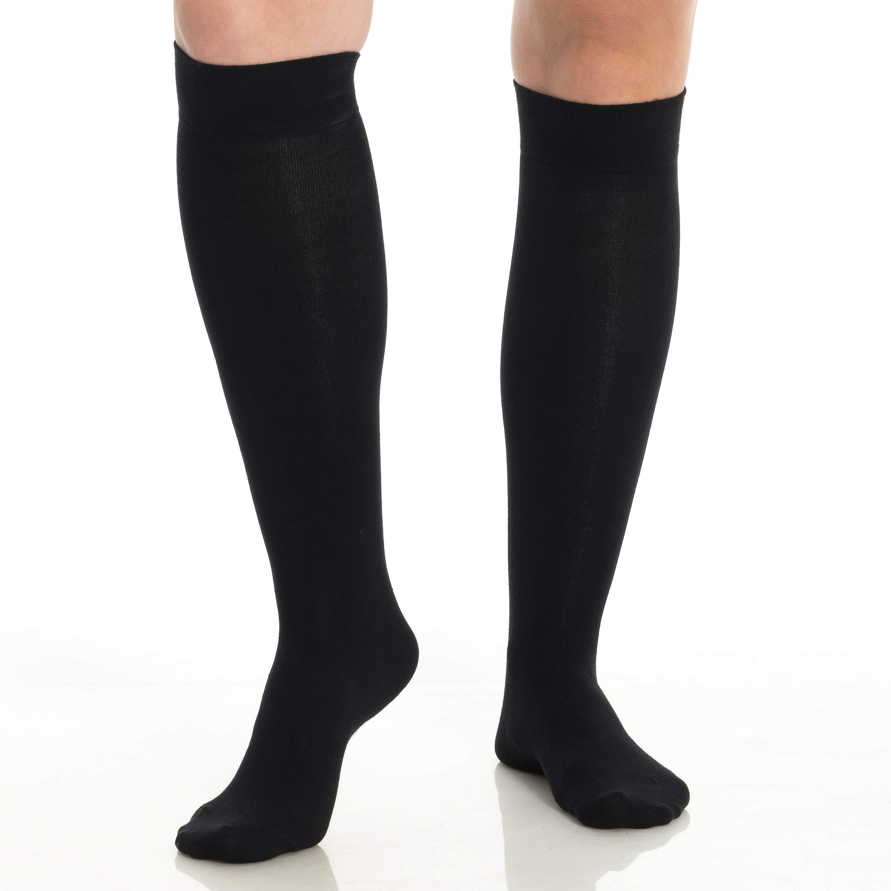 BAMBOOVEN Women's Rayon Made From Bamboo Knee High 4 Pairs Socks - Bambooven