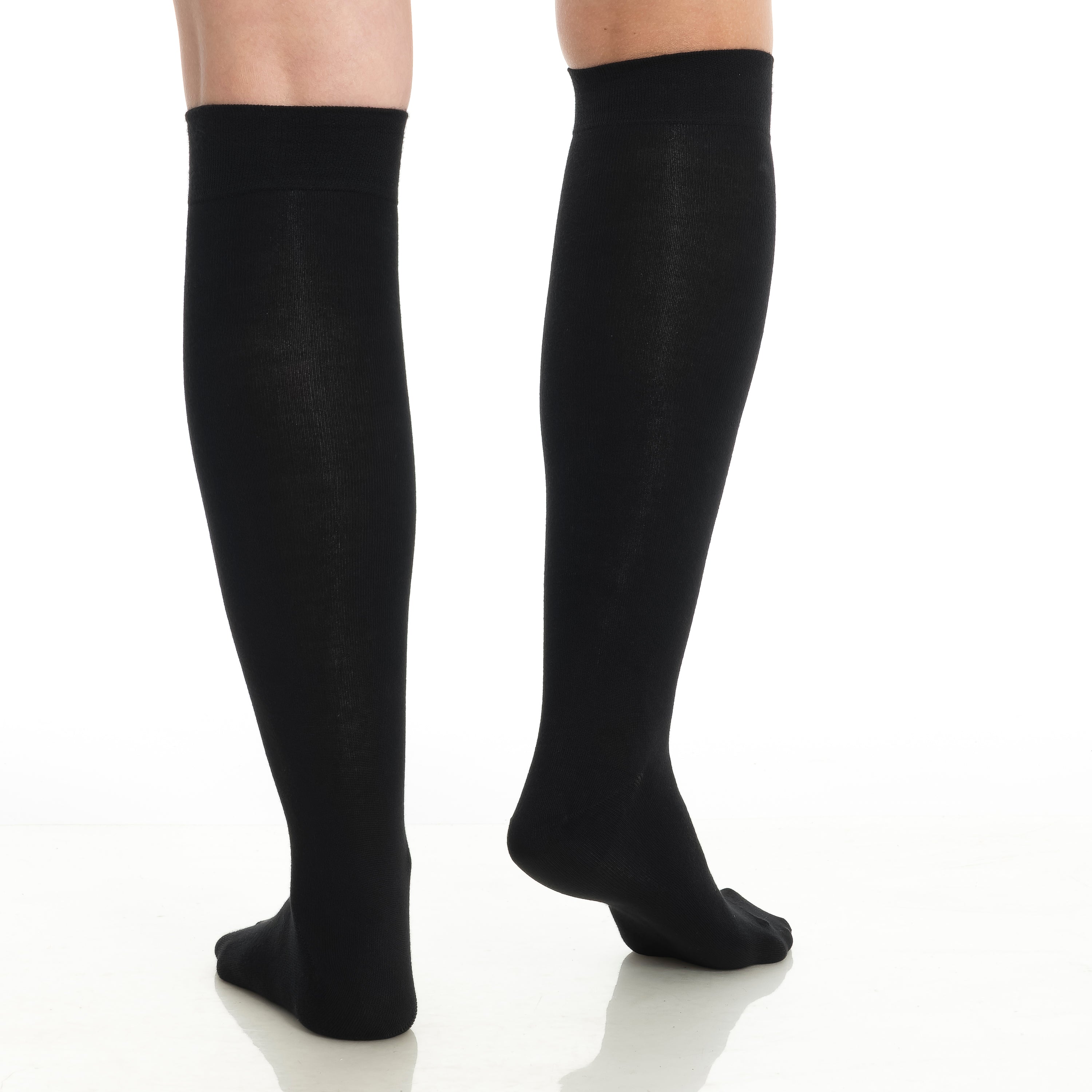 BAMBOOVEN Women's Rayon Made From Bamboo Knee High 4 Pairs Socks - Bambooven