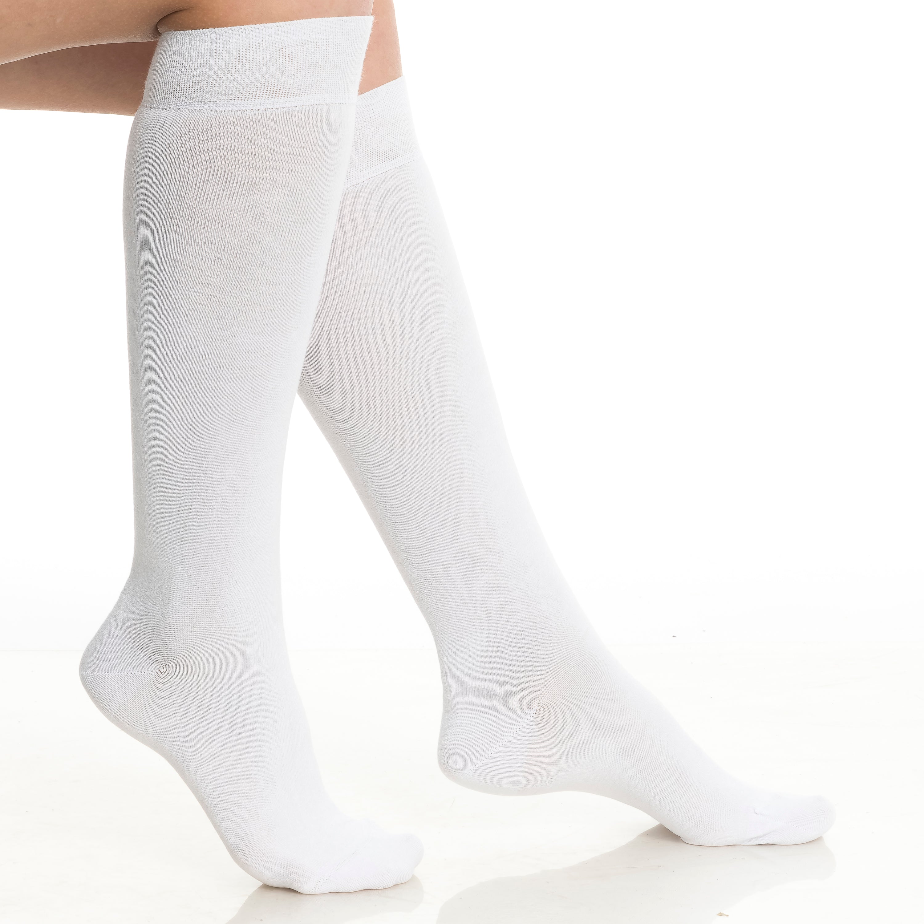 BAMBOOVEN Women's Rayon Made From Bamboo Knee High 4 Pairs Socks - Bambooven