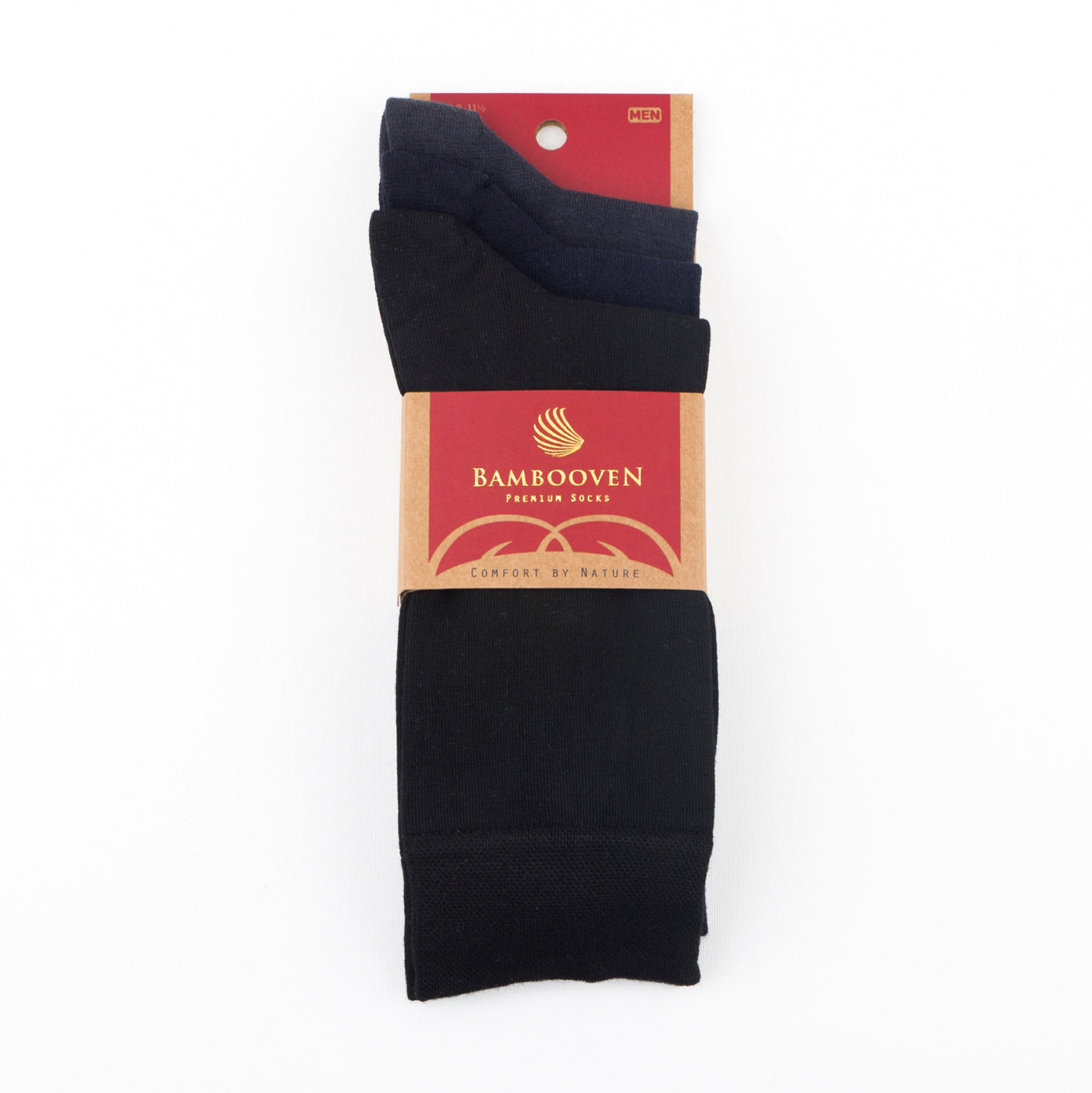 Chaussettes pour homme Bambooven – Ultra douces, en bambou de qualité supérieure, sans odeur et respirantes, chaussettes mi-mollet, chaussettes mi-mollet, fibres de bambou de luxe (lot de 3) - 419