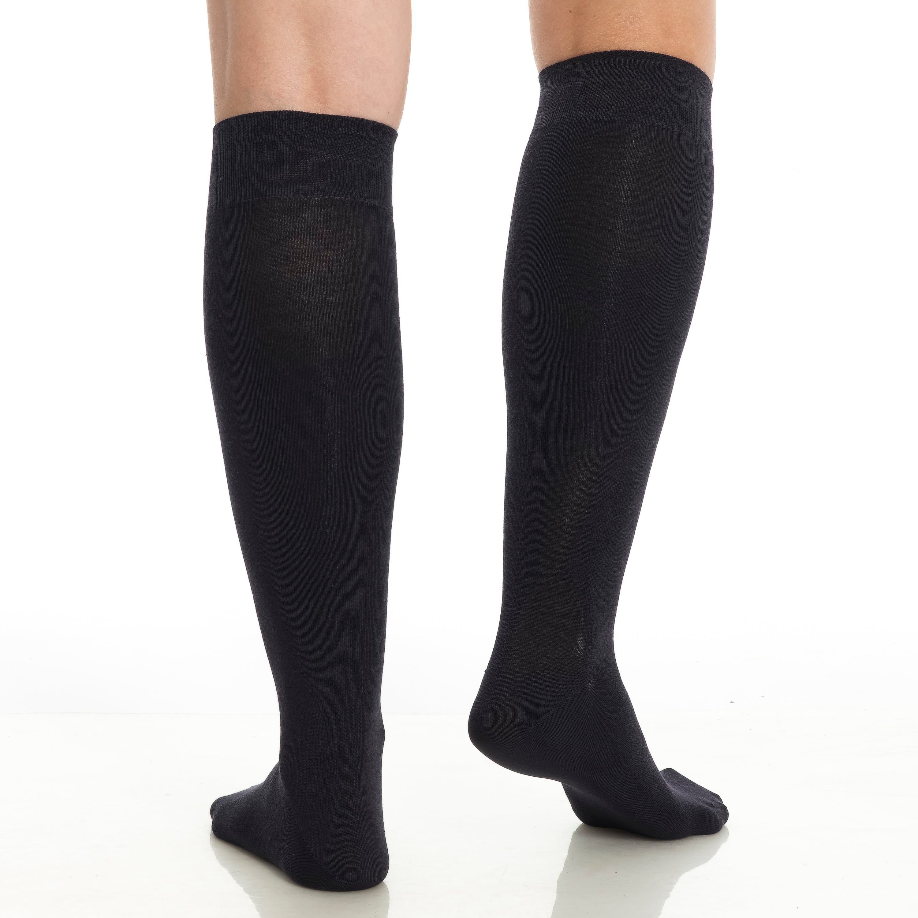 BAMBOOVEN Women's Rayon Made From Bamboo Knee High 4 Pairs Socks - Bambooven