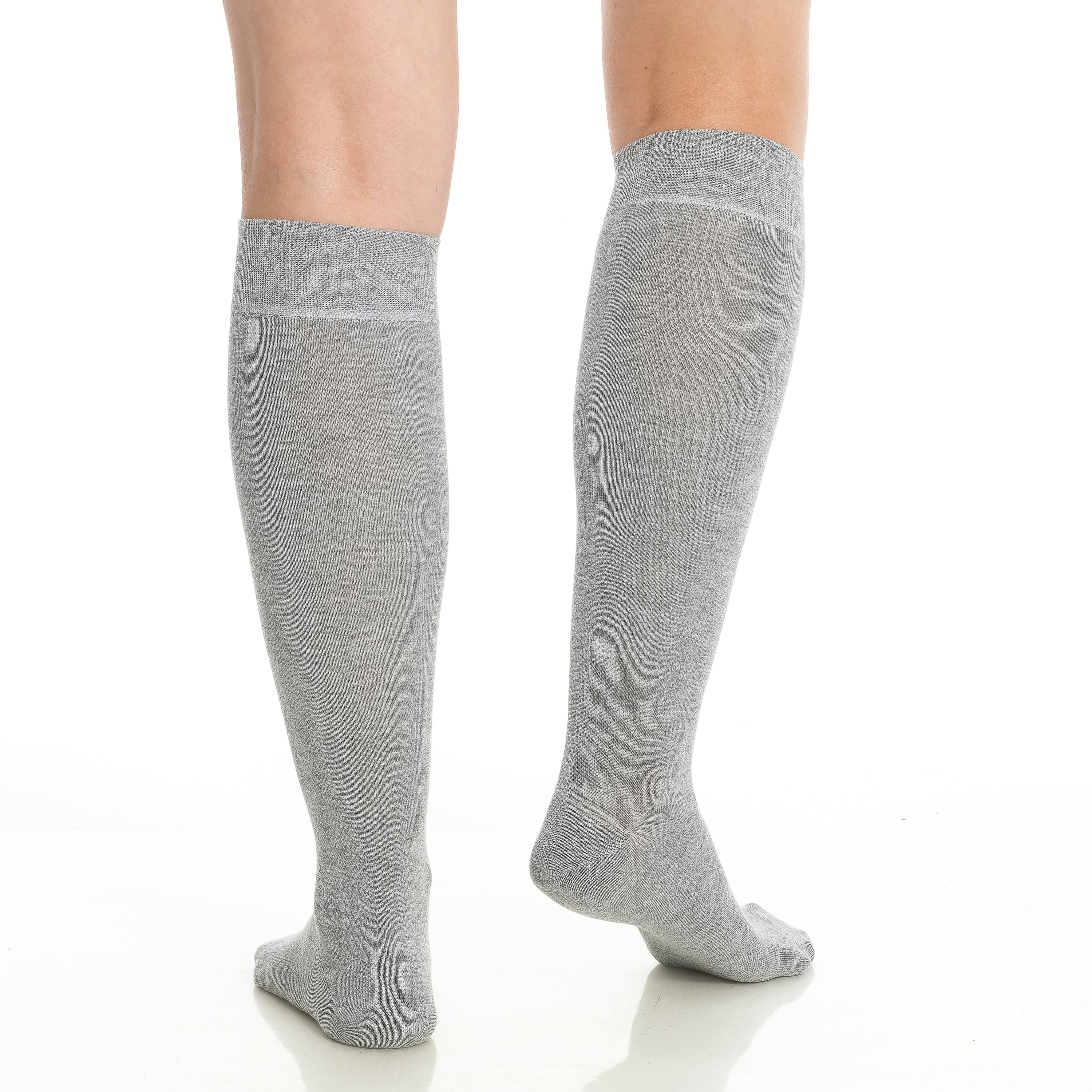 BAMBOOVEN Women's Rayon Made From Bamboo Knee High 4 Pairs Socks - Bambooven