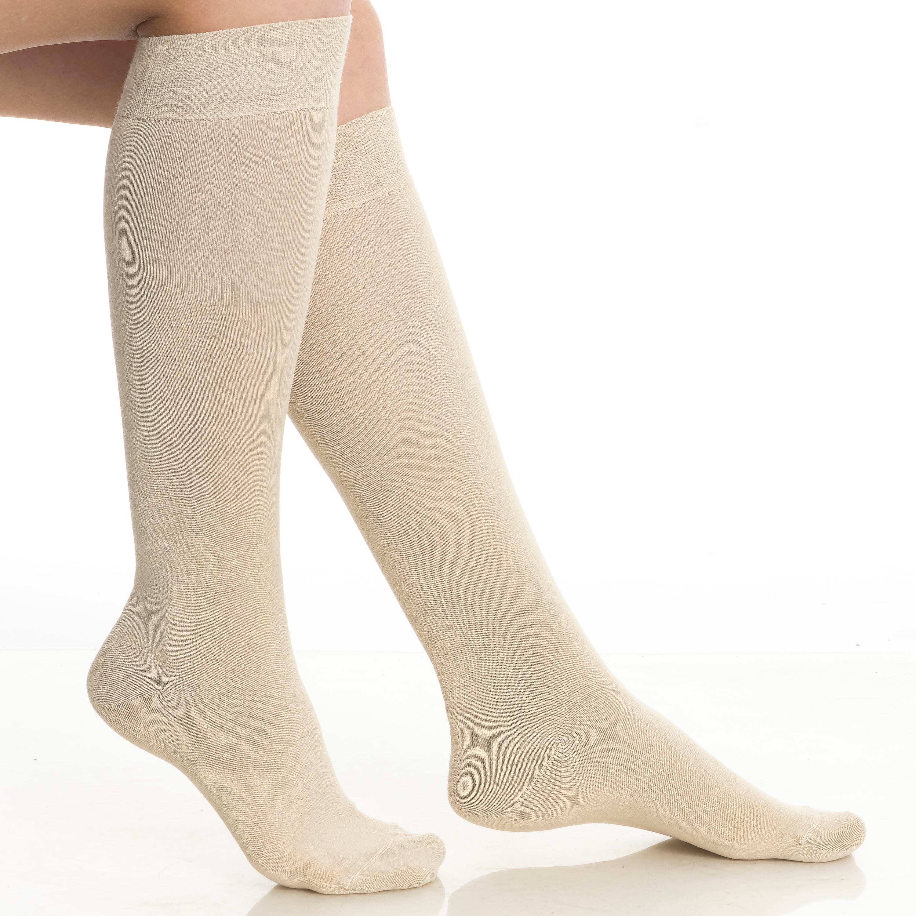BAMBOOVEN Women's Rayon Made From Bamboo Knee High 4 Pairs Socks - Bambooven