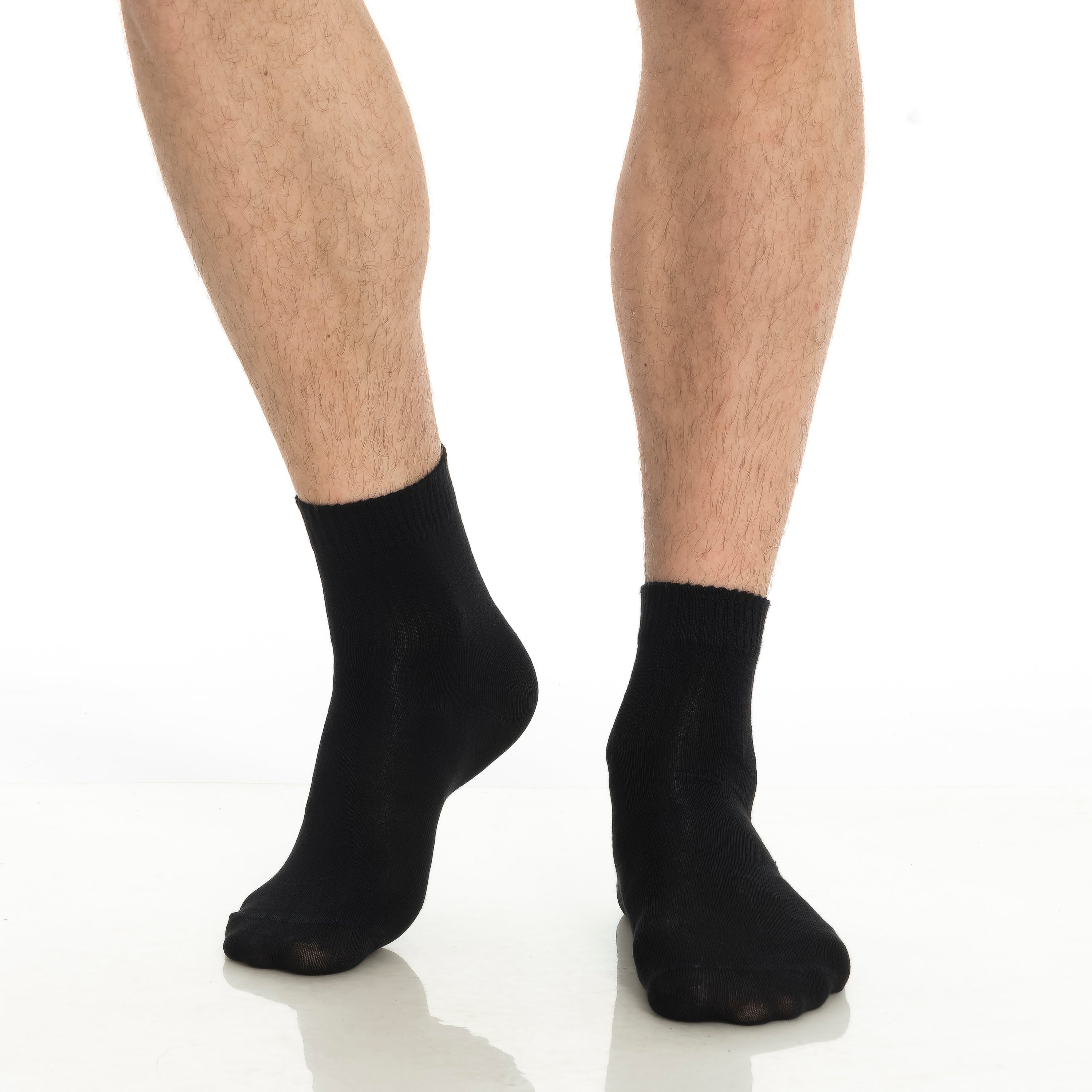 Bambooven Mens & Womens Rayon Made from Bamboo Diabetic 4 Pairs Ankle Socks - Bambooven