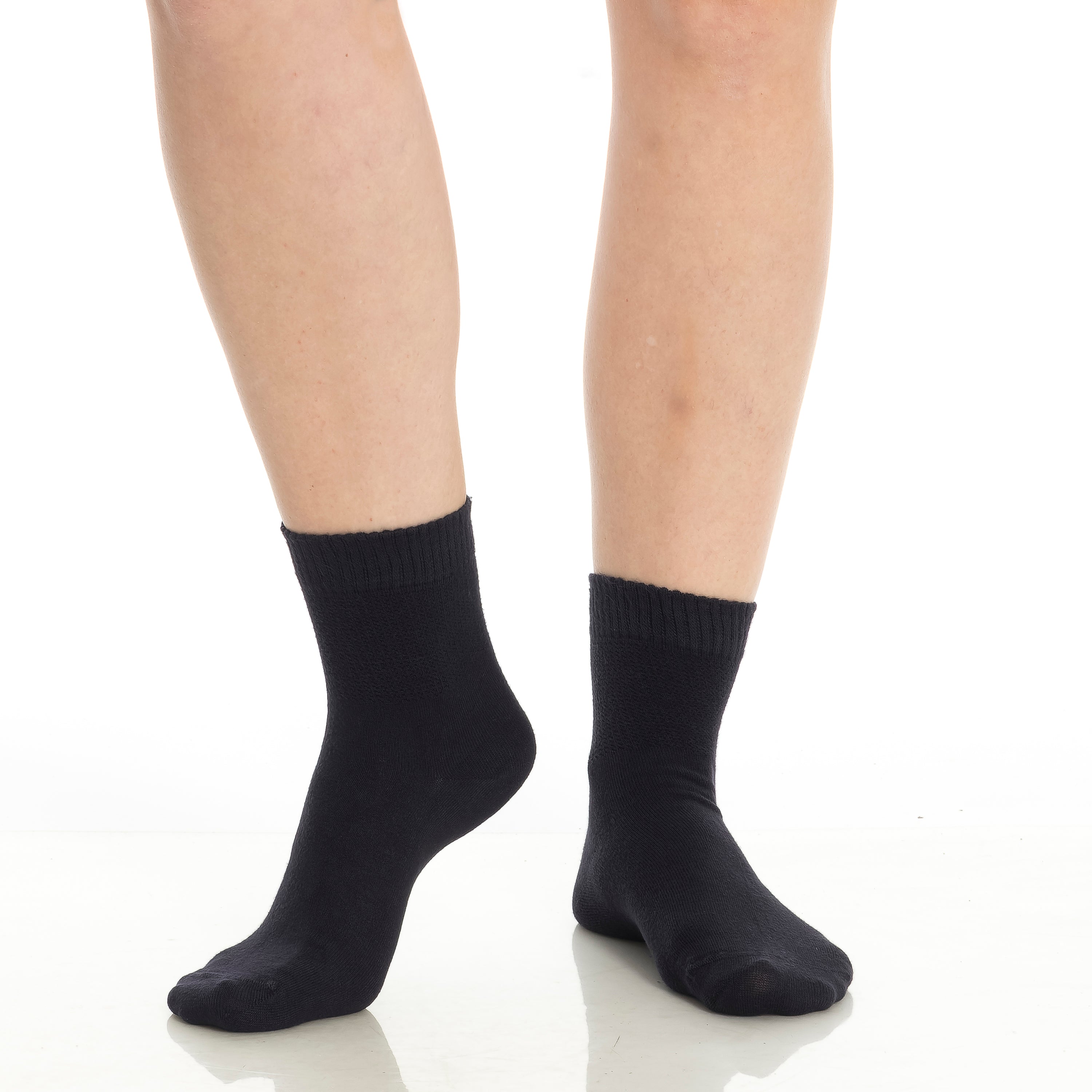 Bambooven Mens & Womens Rayon Made from Bamboo Diabetic 4 Pairs Ankle Socks - Bambooven