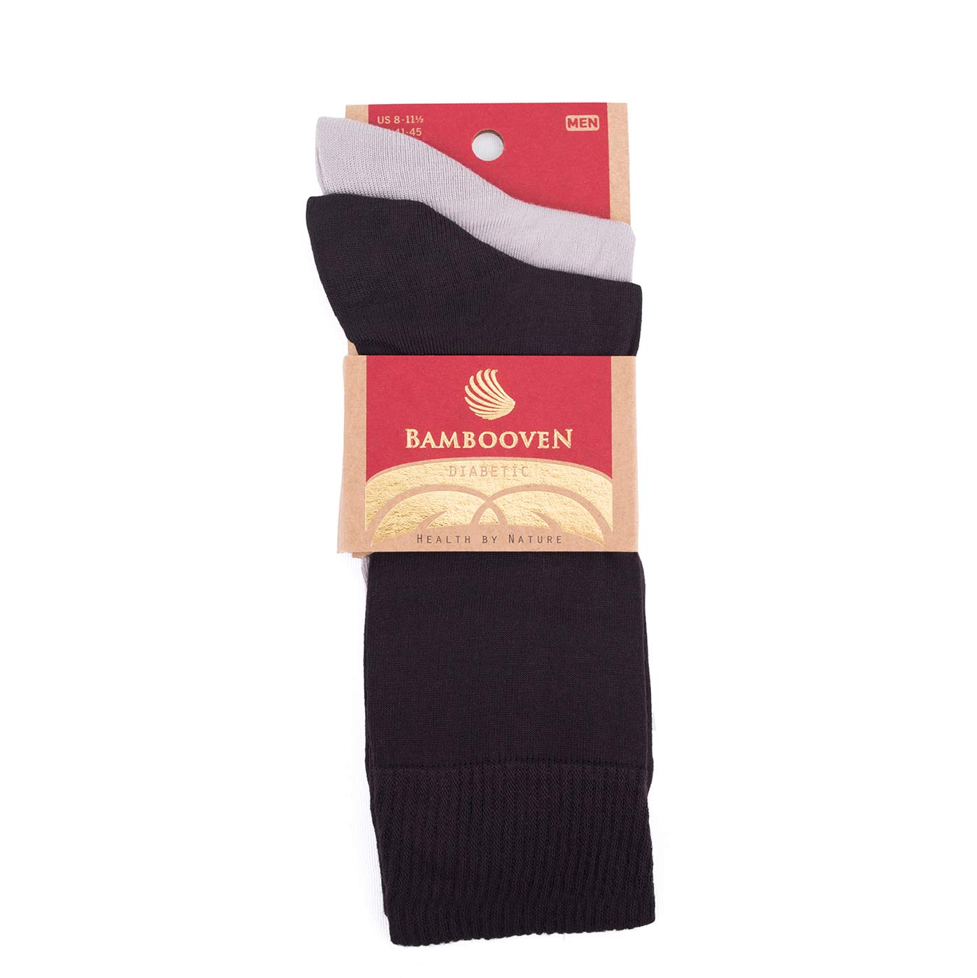 Bambooven Men’s Diabetic Socks - (2 Pack) - Bambooven