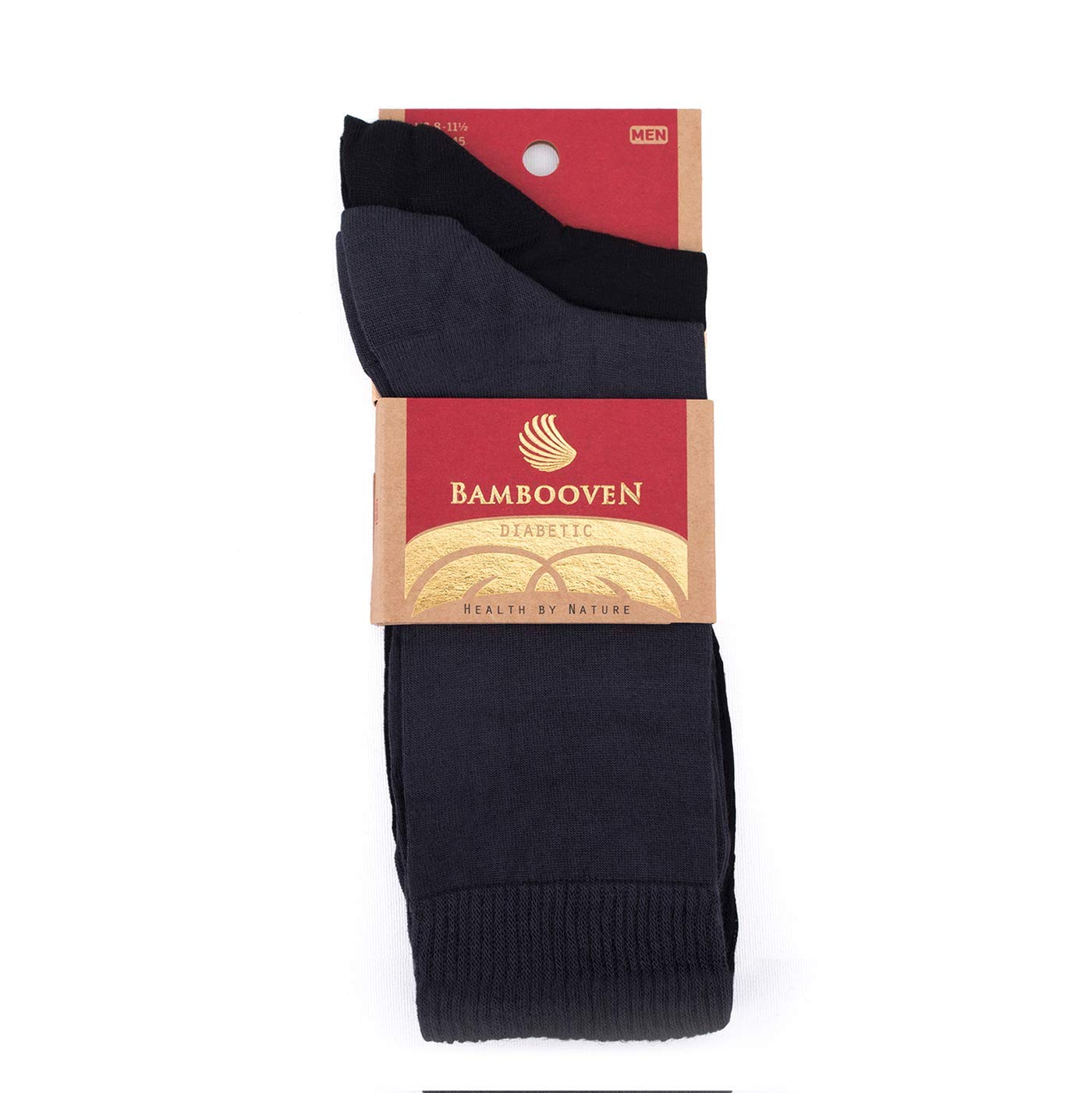 Bambooven Men’s Diabetic Socks - (2 Pack) - Bambooven