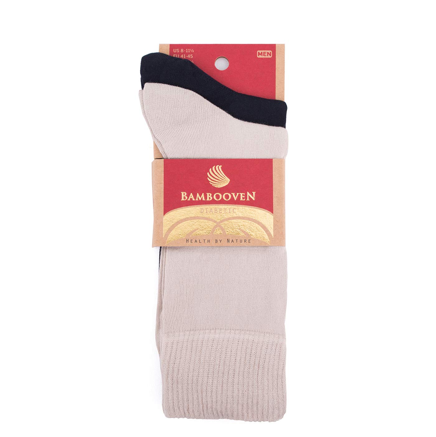 Bambooven Men’s Diabetic Socks - (2 Pack) - Bambooven