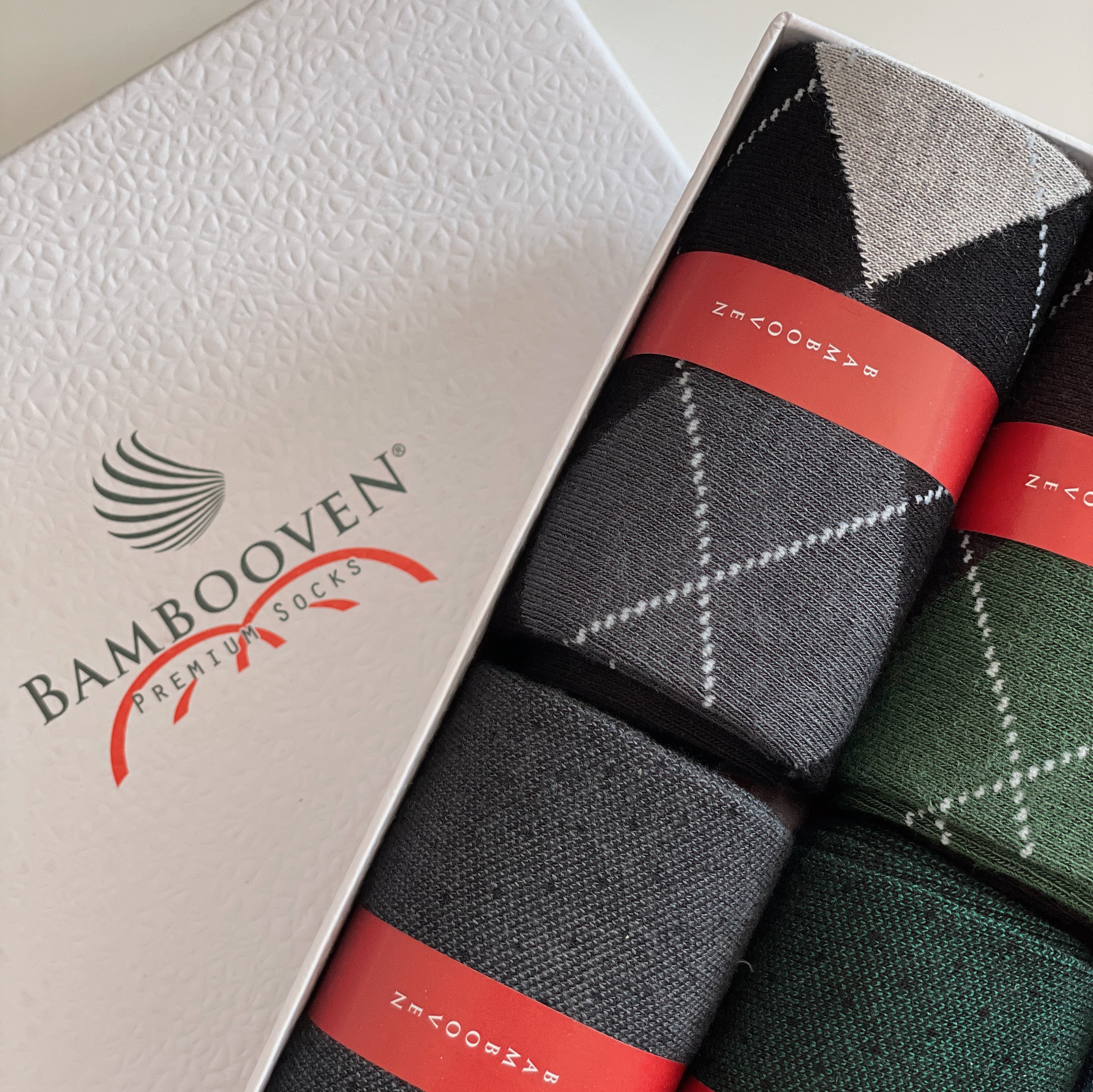 Bambooven Men’s Dress & Trouser Socks – Odor-Free Bamboo (6 Pairs) 624 - Bambooven