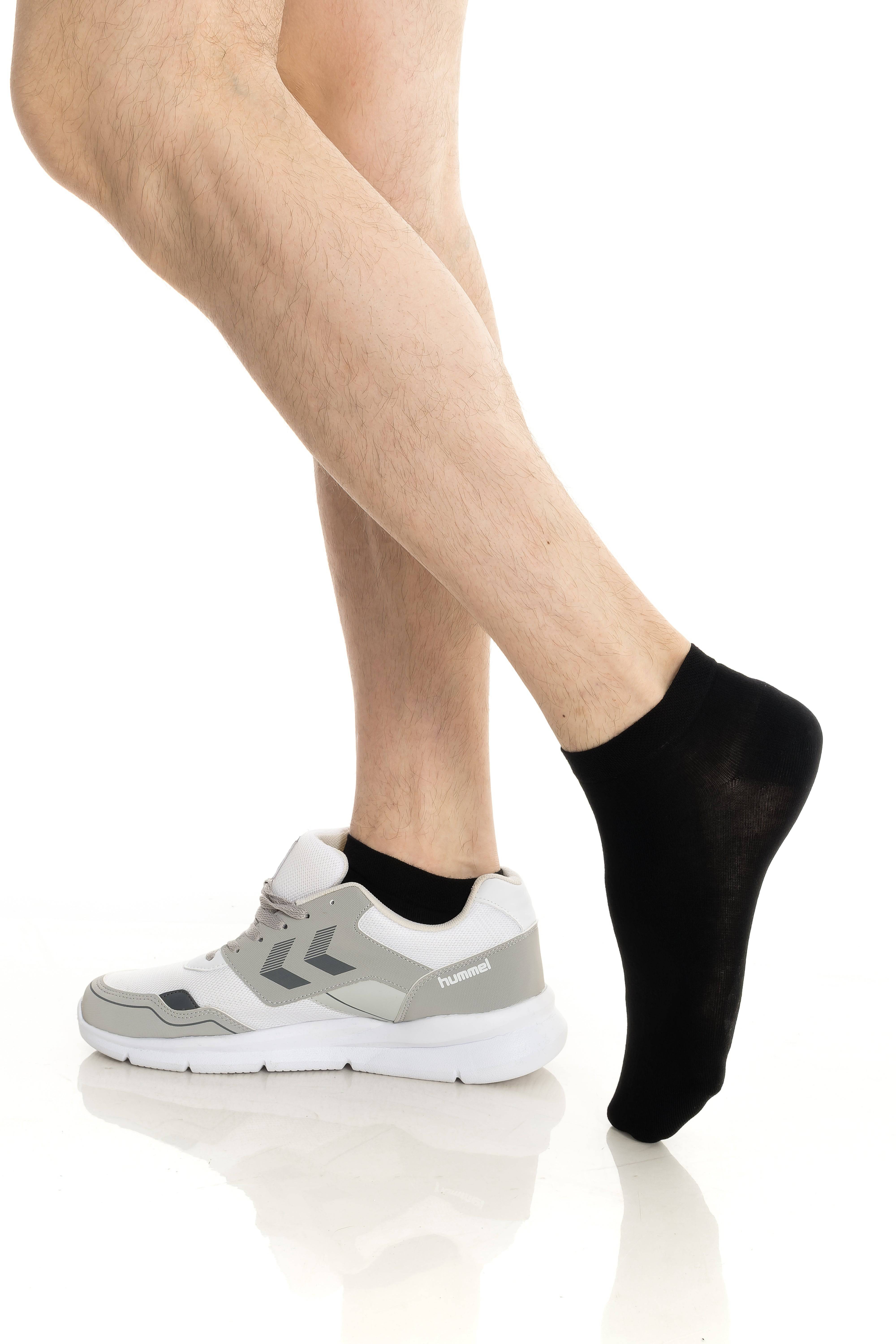 Bambooven Men & Women Casual Ankle Socks – Soft & Breathable (6 or 12 Pack) - Bambooven