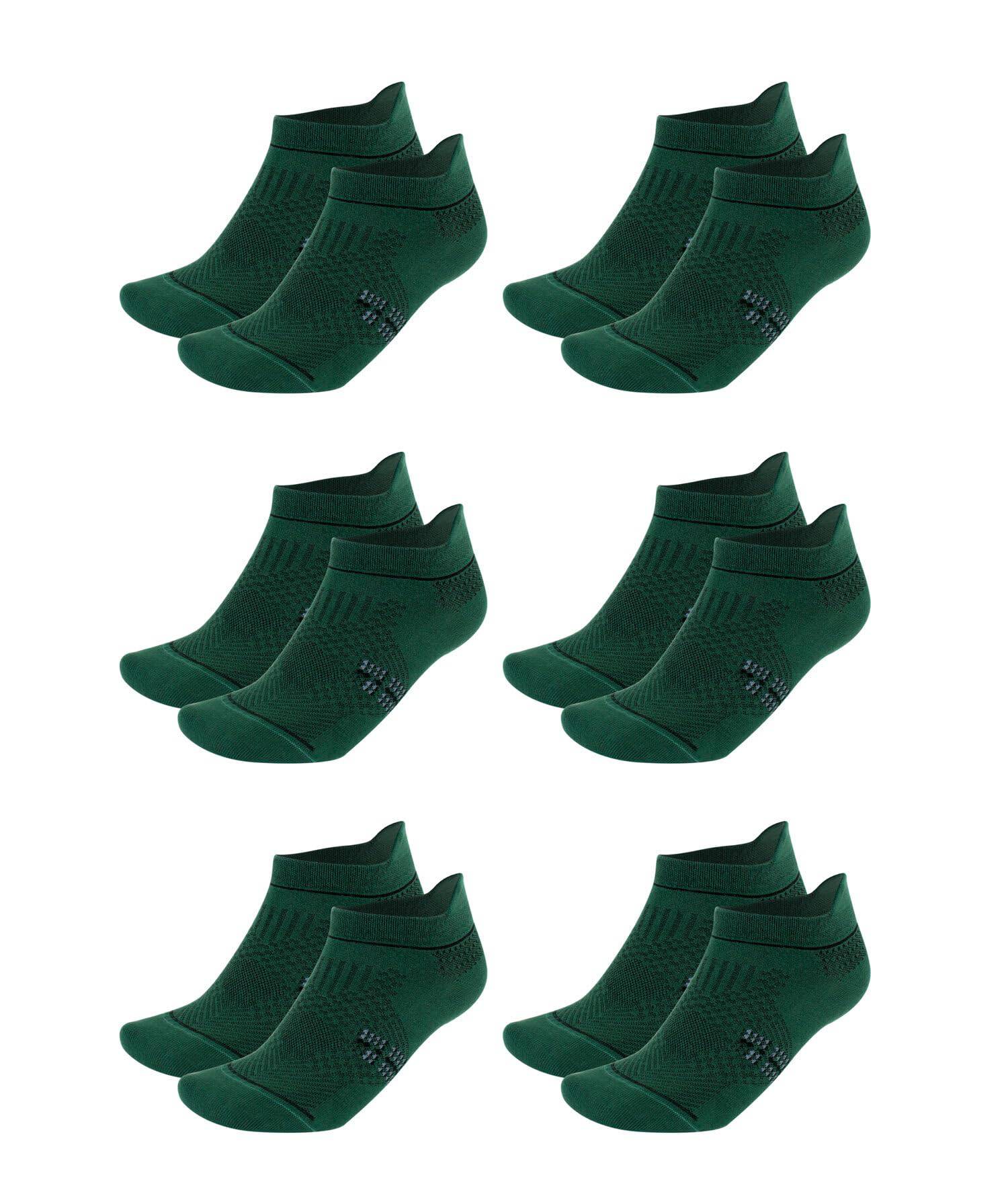 Bambooven Men & Women Casual Ankle Socks – Soft & Breathable (6 or 12 Pack) - Bambooven