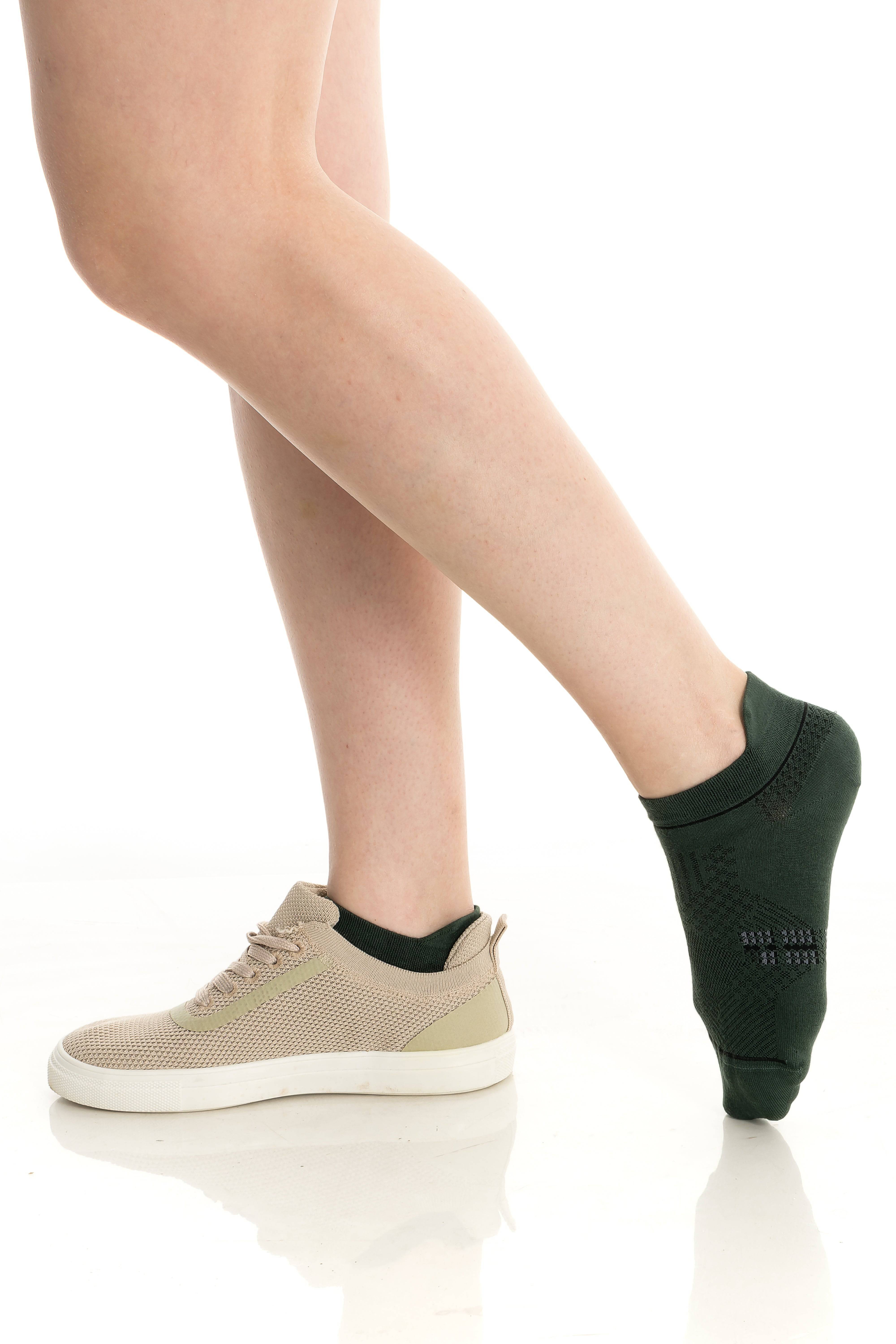 Bambooven Men & Women Casual Ankle Socks – Soft & Breathable (6 or 12 Pack) - Bambooven