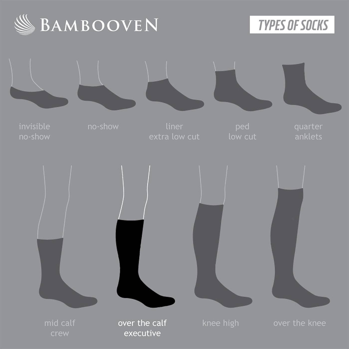 Men’s Bamboo Dress Socks 3-Pack, Caspian