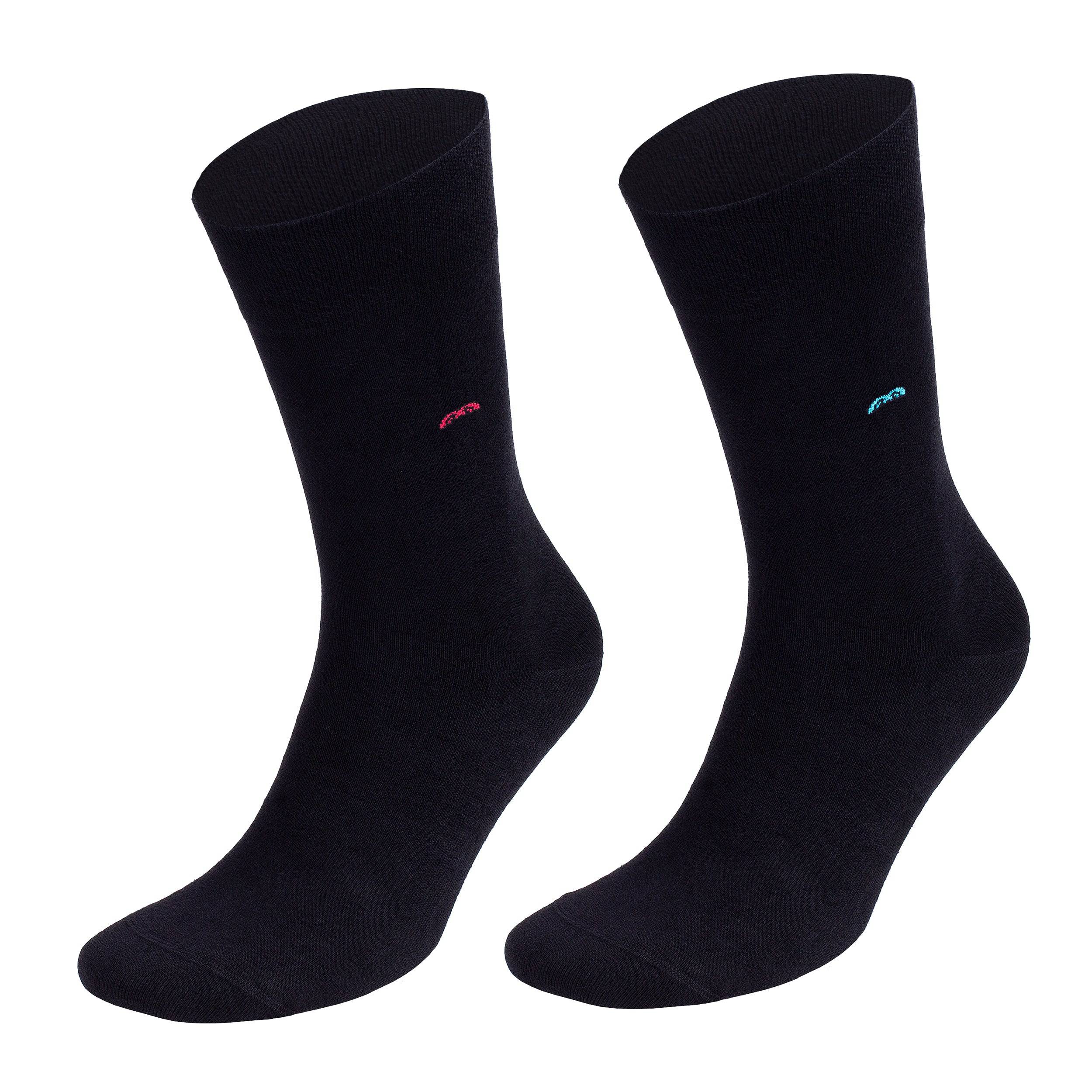 Bambooven Men’s Black Dress & Trouser Socks – Soft & Odor-Free (8 Pack)-633 - Bambooven