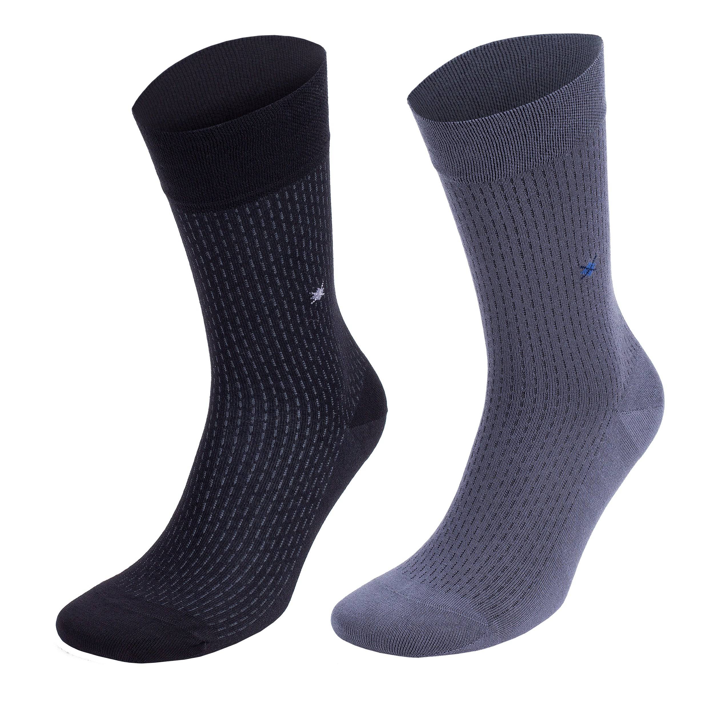 Bambooven Men’s Lightweight Dress & Trouser Socks – (8 Pack) - Bambooven